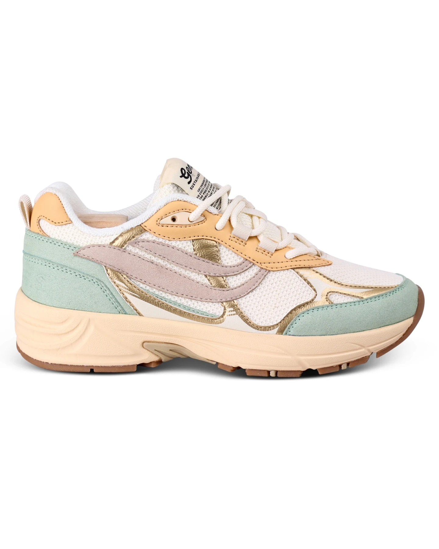 Sneaker G-Eco`99 Metallic Mint/Gold/Sand – Ansicht 4