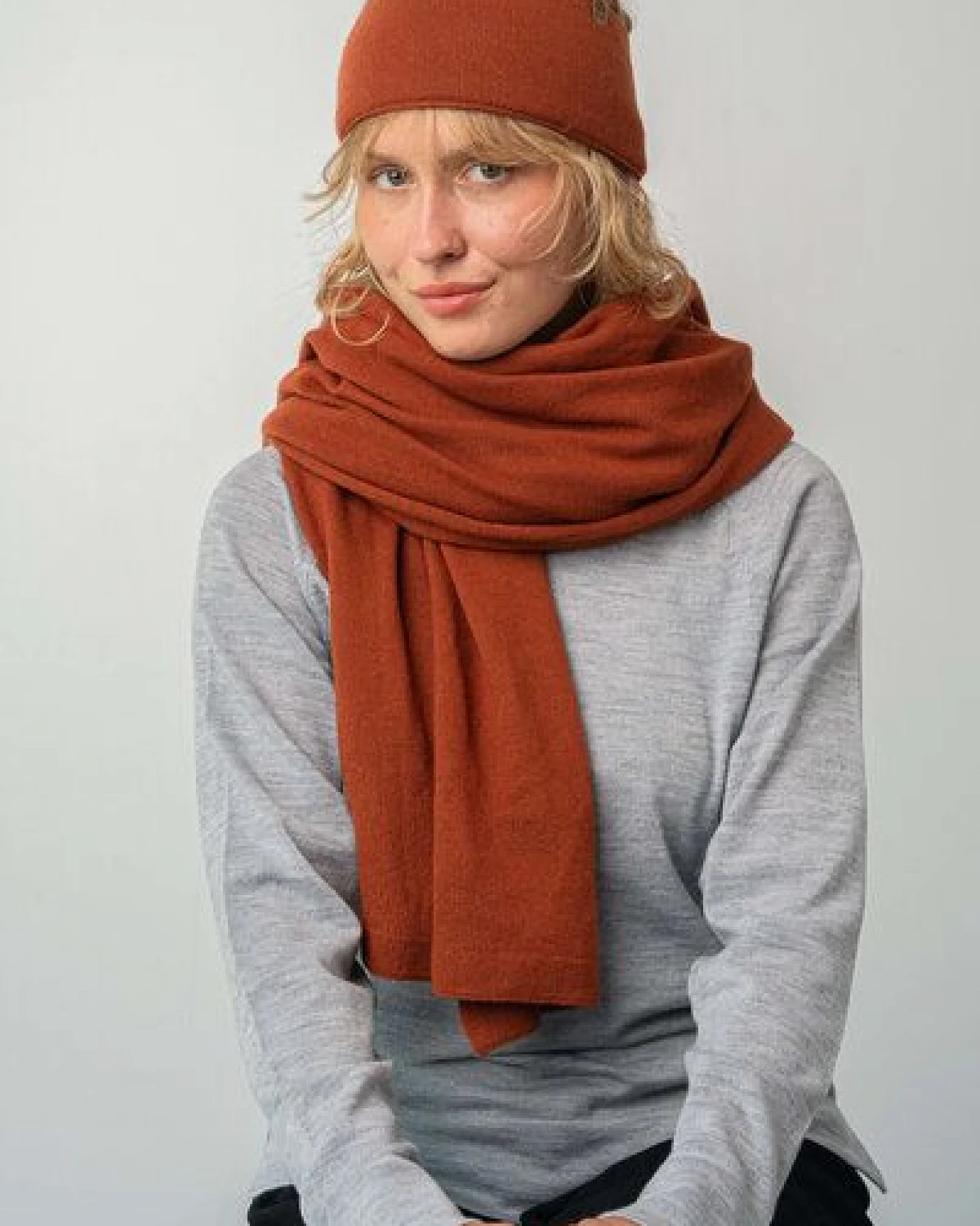 Kopyto COYOTE - Plüsch Stirnband aus 100% Merinowolle RWS-zertifiziert Eco – Ansicht 3