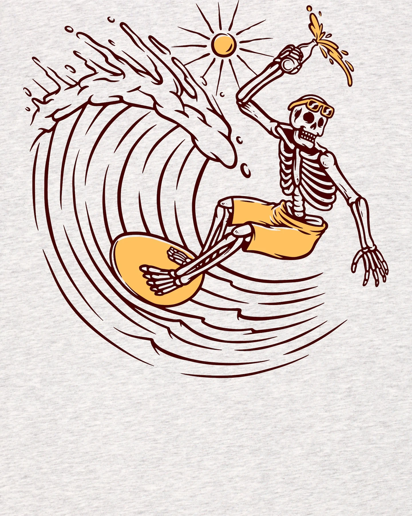 Watapparel Shirt Surfing for life – Ansicht 3