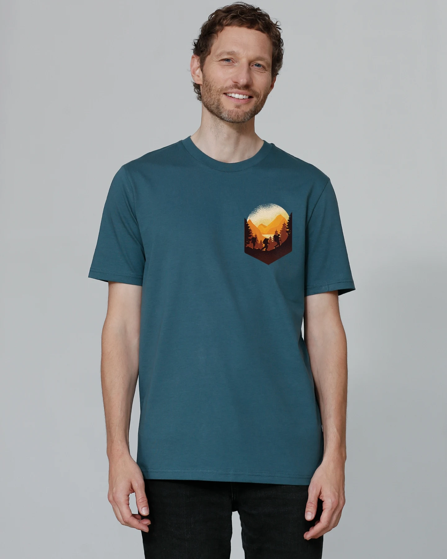Watapparel T-Shirt Hiking in the mountains – Ansicht 2