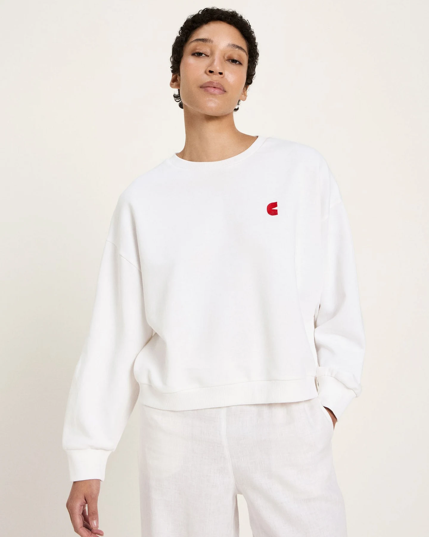 Statementsweatshirt (GOTS) – Ansicht 3