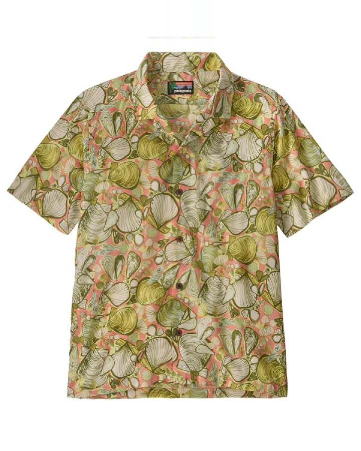 Patagonia - Tidal Threads Shirt - Hemd Gr S beige