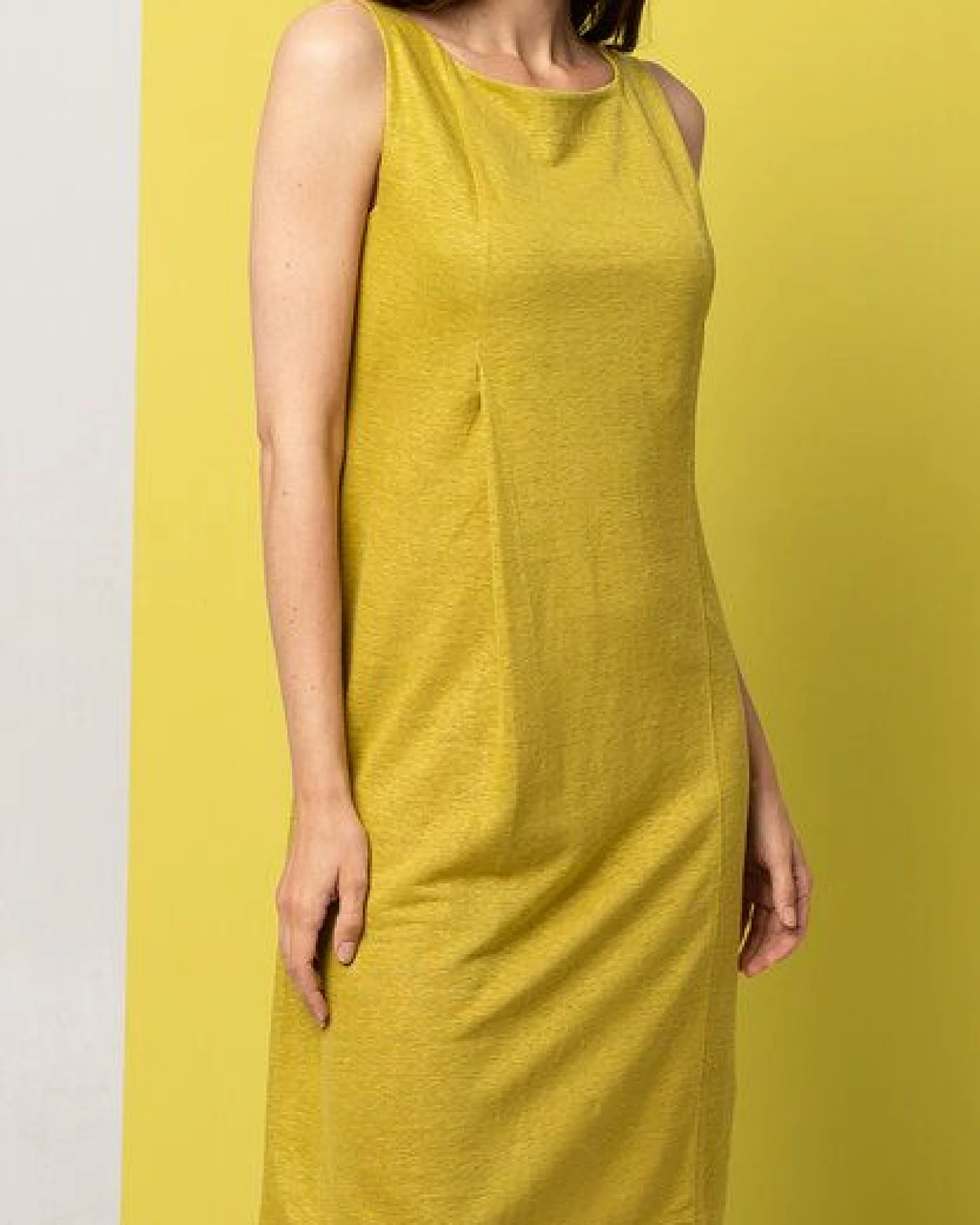 Alma & Lovis Schlupfkleid aus Hanf 'Hemp Dress' – Ansicht 3