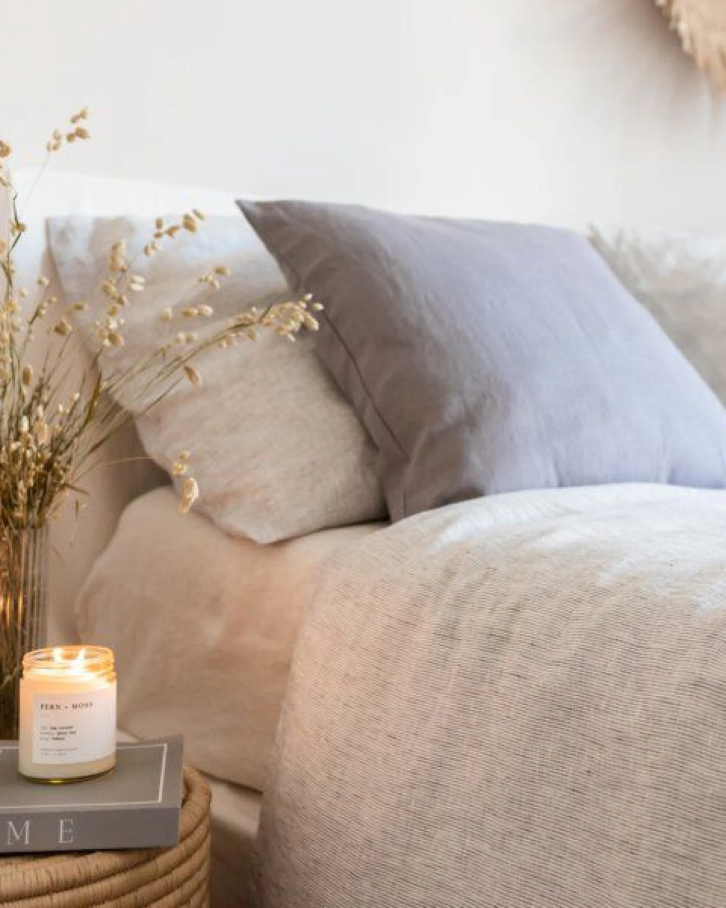 By Native Bettdeckenbezug aus 100% Leinen, stonewashed – Ansicht 2