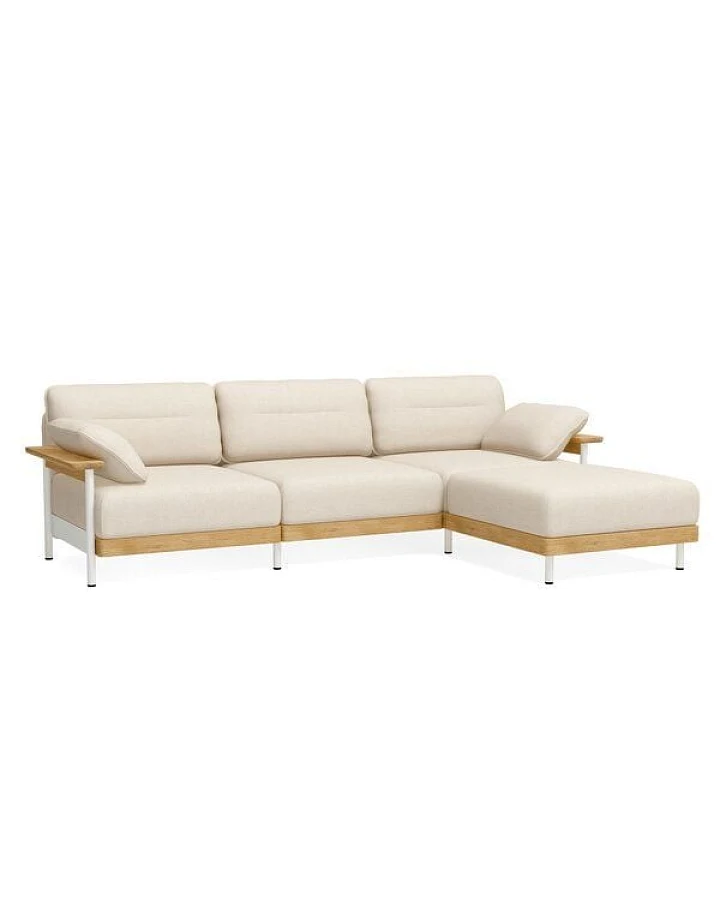 ekomia Sofa Mio Lounge 3-Sitzer mit Chaiselongue