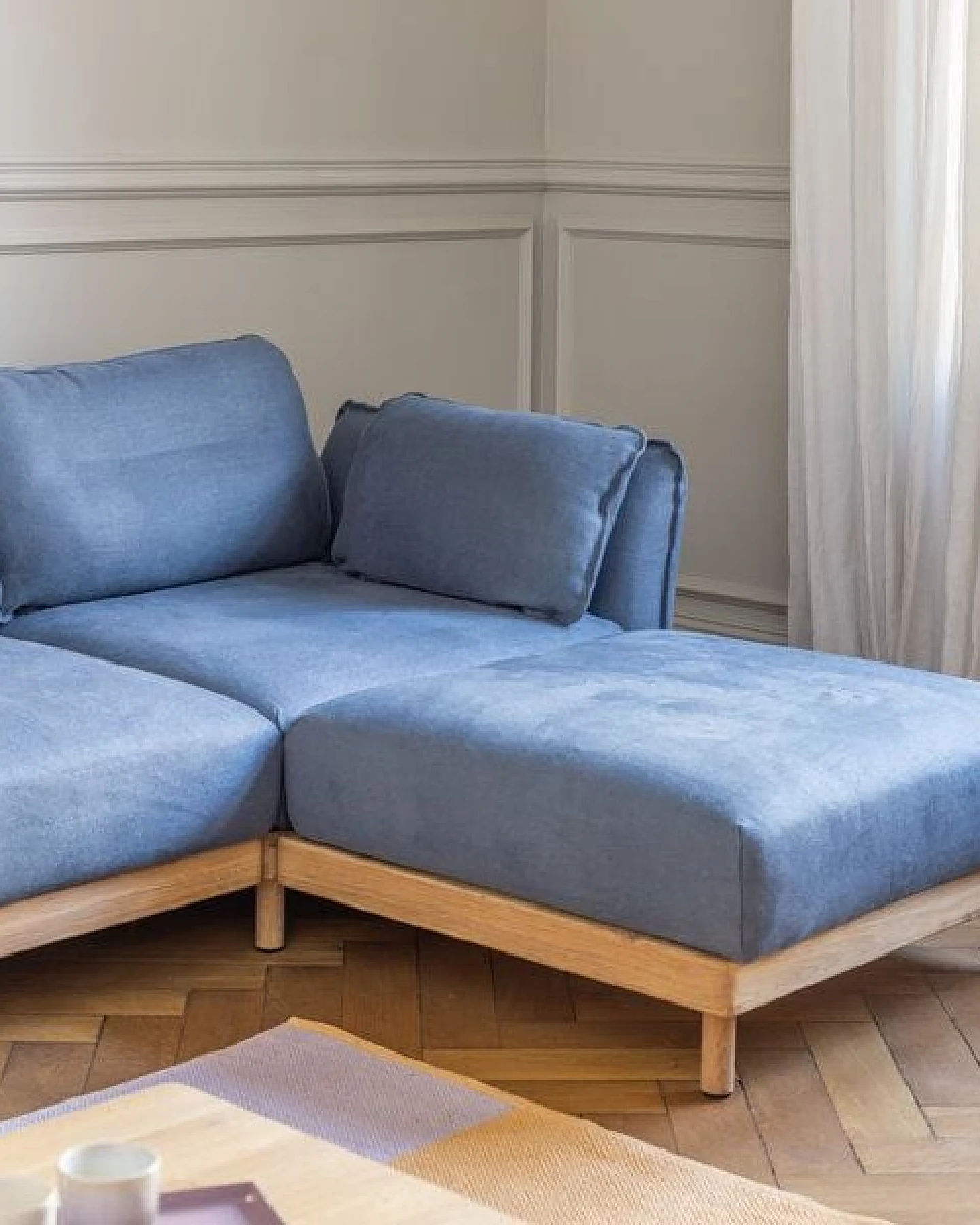 ekomia Sofa Mio Lounge 3-Sitzer mit Chaiselongue – Ansicht 3