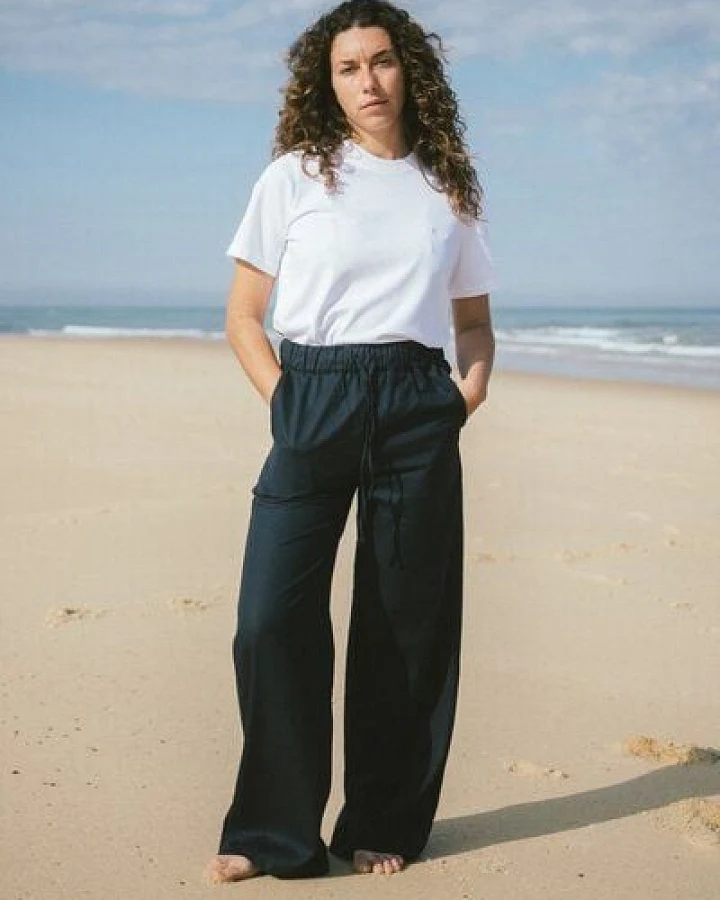 ALBA – Leinen-Mix Longpants Hose (Damen) von SALZWASSER