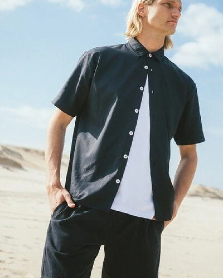 FARO – Leinen-Mix Hemd (Herren/Unisex) von SALZWASSER