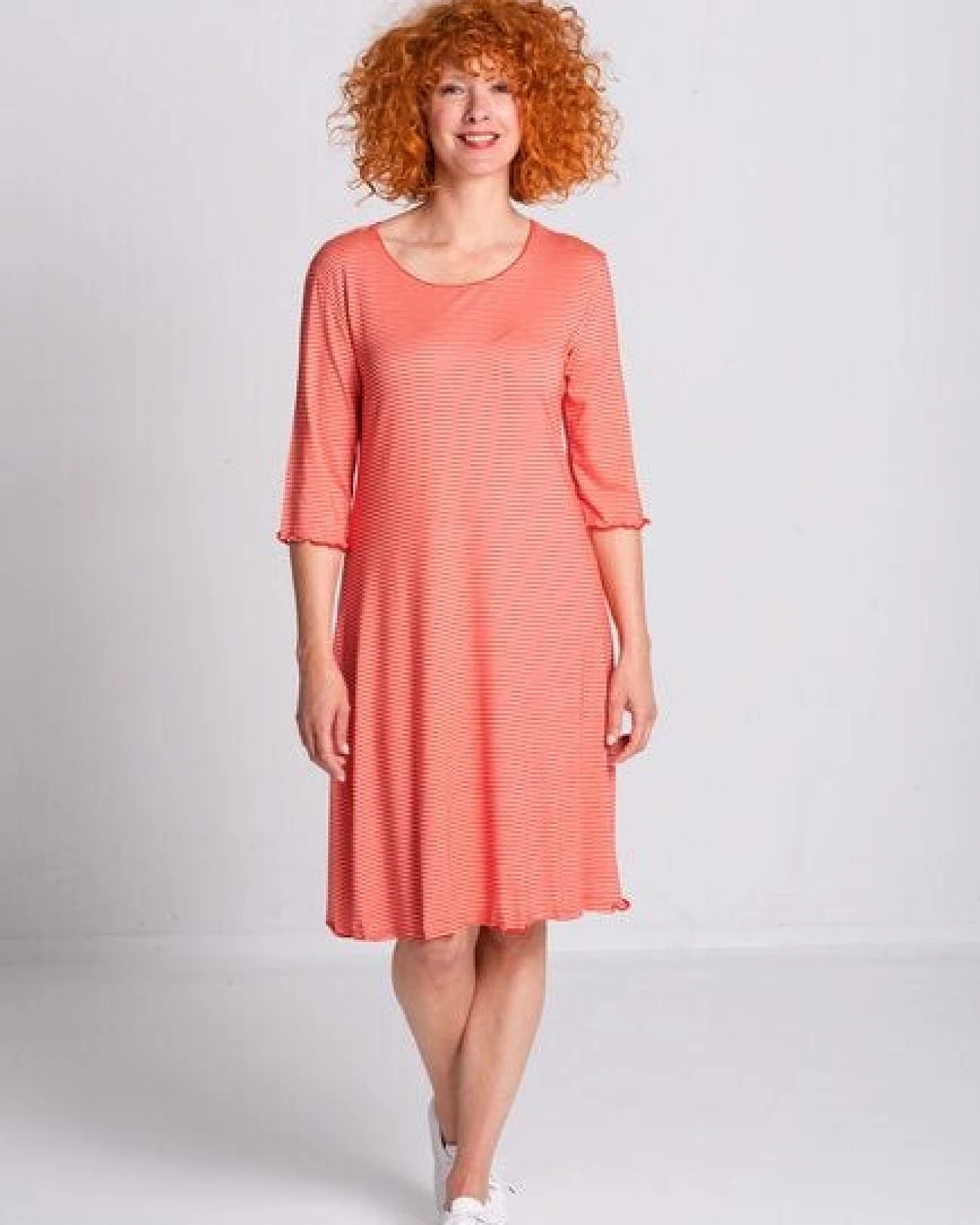 Heidekönigin 3/4-Arm Kleid RINGEL – Ansicht 2