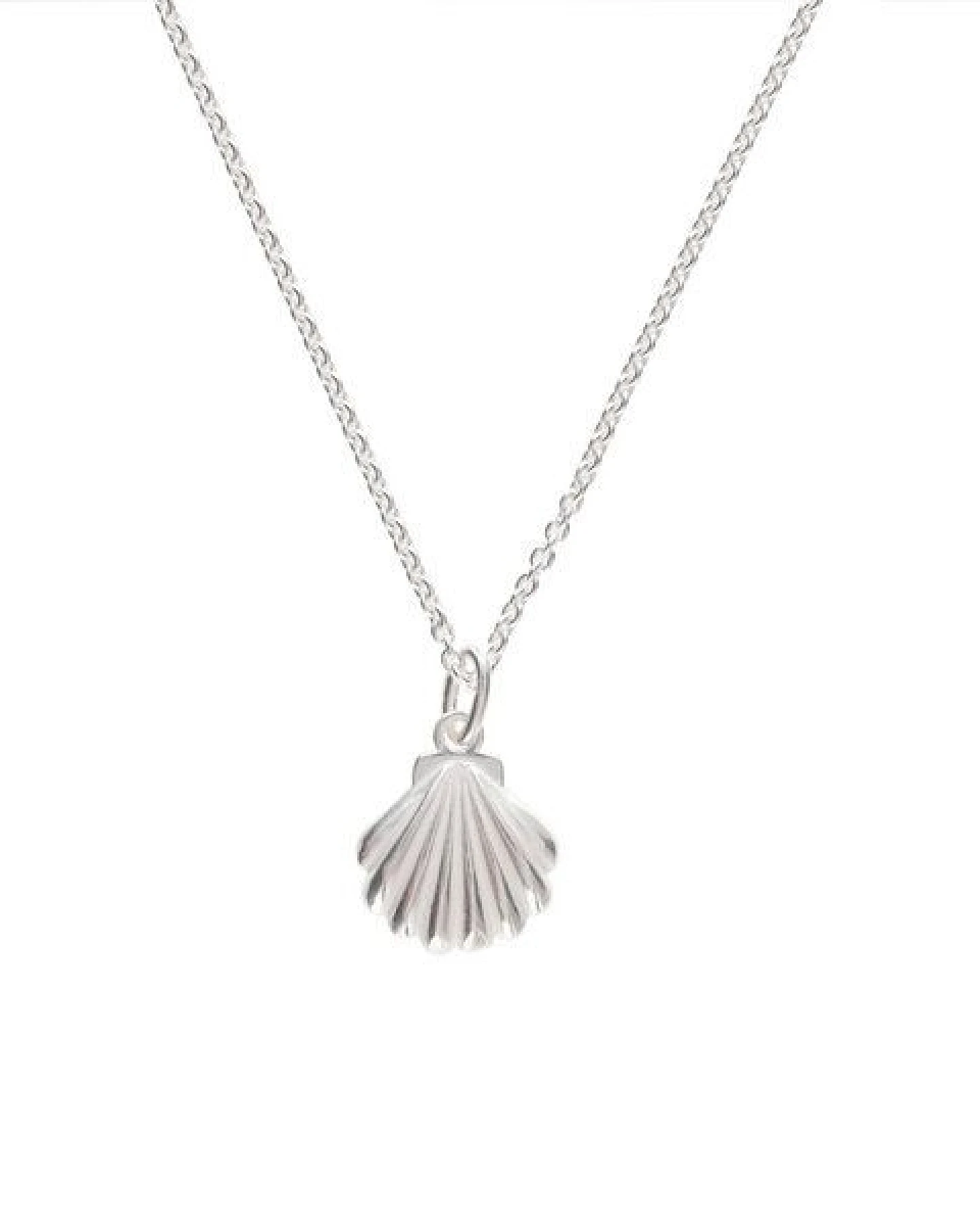 BELLYBIRD Jewellery Halskette - kleine Muschel, Anhänger/ Silber/ Silber vergoldet – Ansicht 3