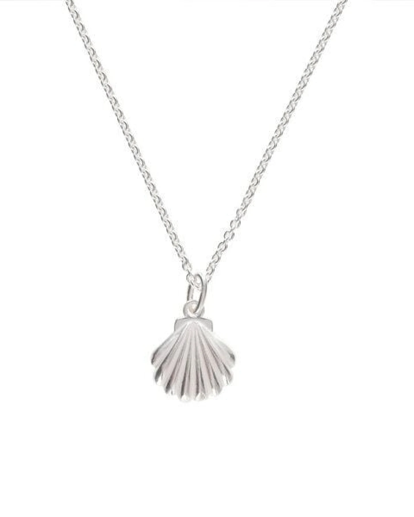 BELLYBIRD Jewellery Halskette - kleine Muschel, Anhänger/ Silber/ Silber vergoldet – Ansicht 3
