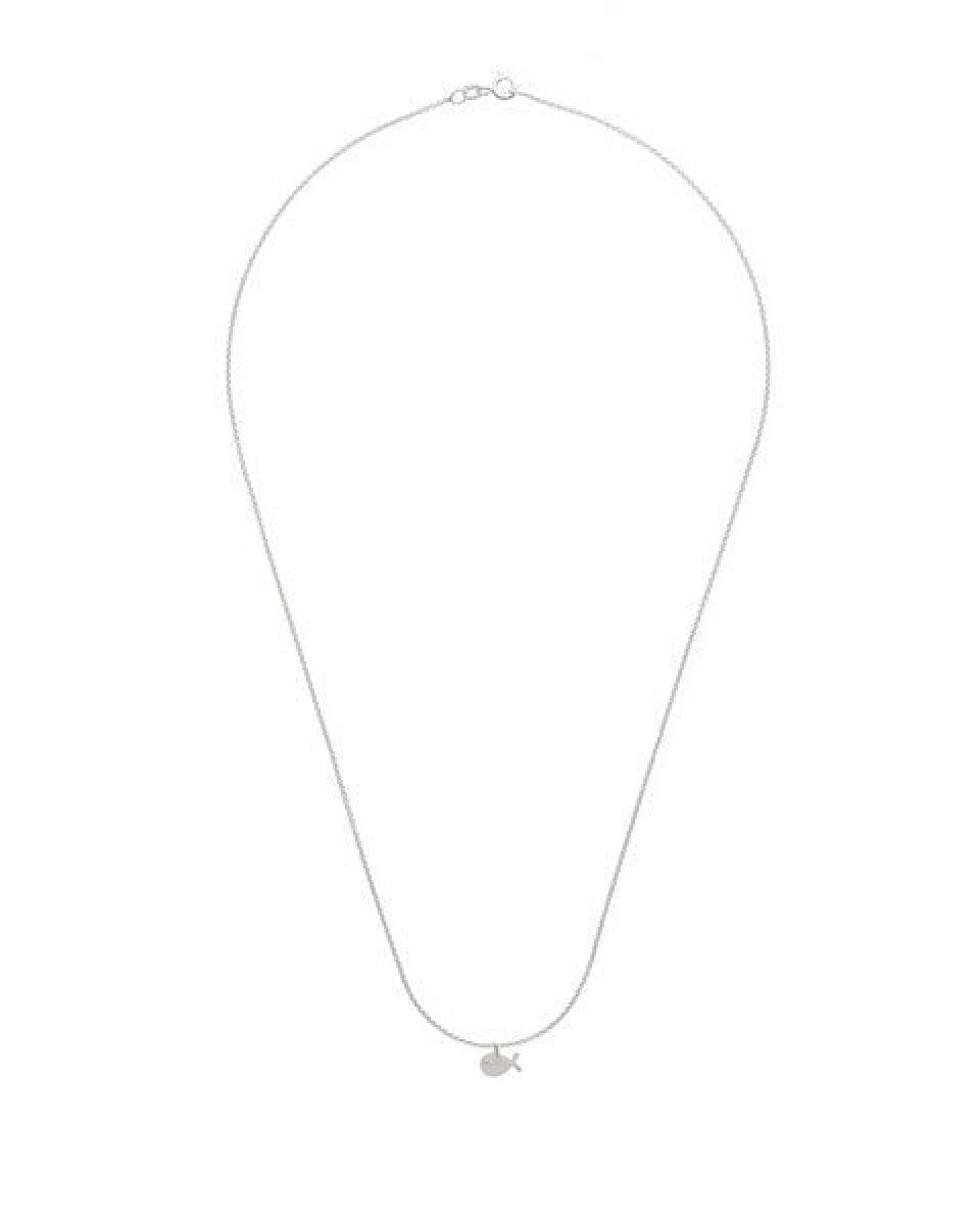 BELLYBIRD Jewellery Halskette - kleiner Fisch (Wal), Anhänger/ Silber/ Silber vergoldet – Ansicht 4