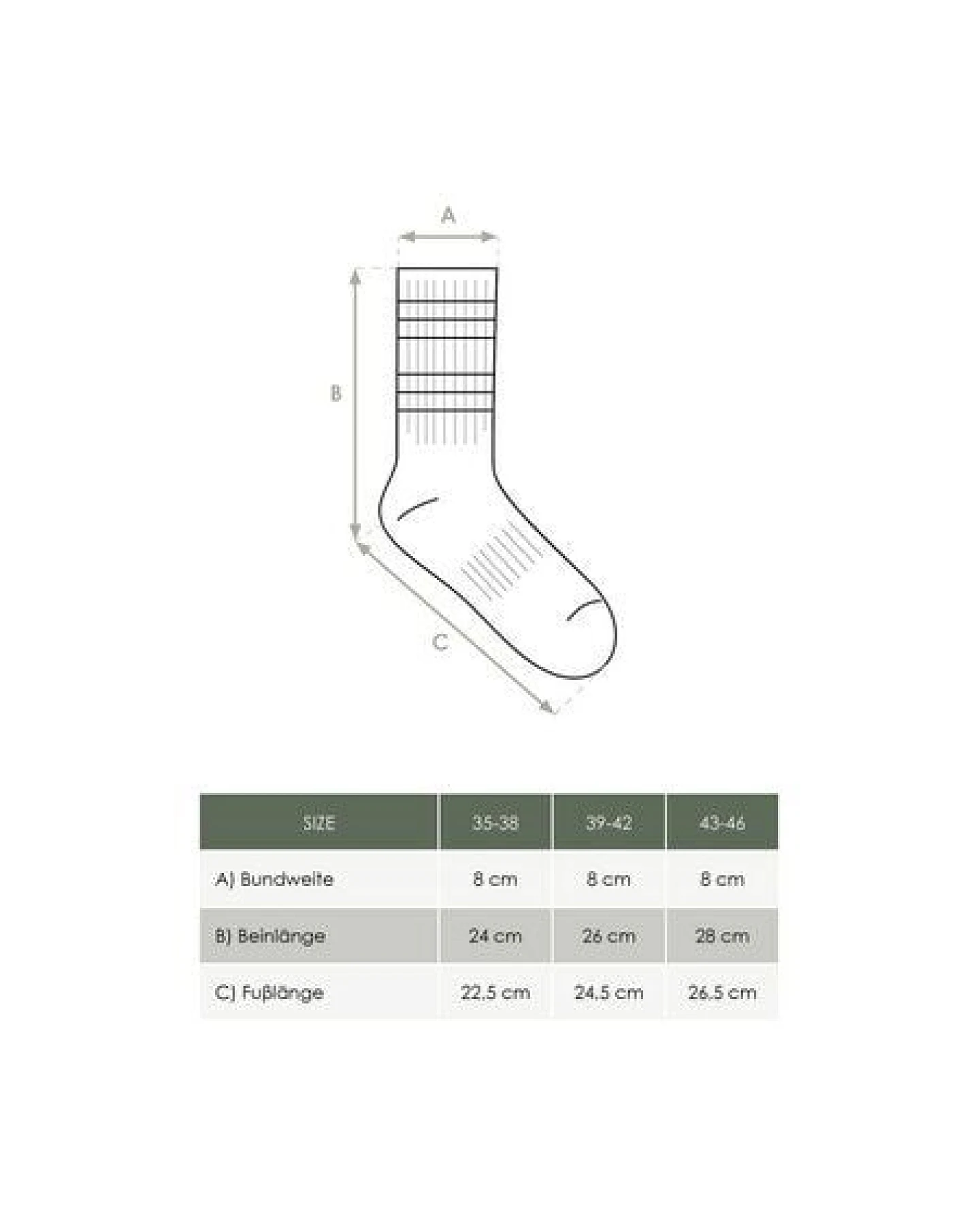 FUXBAU Retro Tennissocken – Ansicht 4