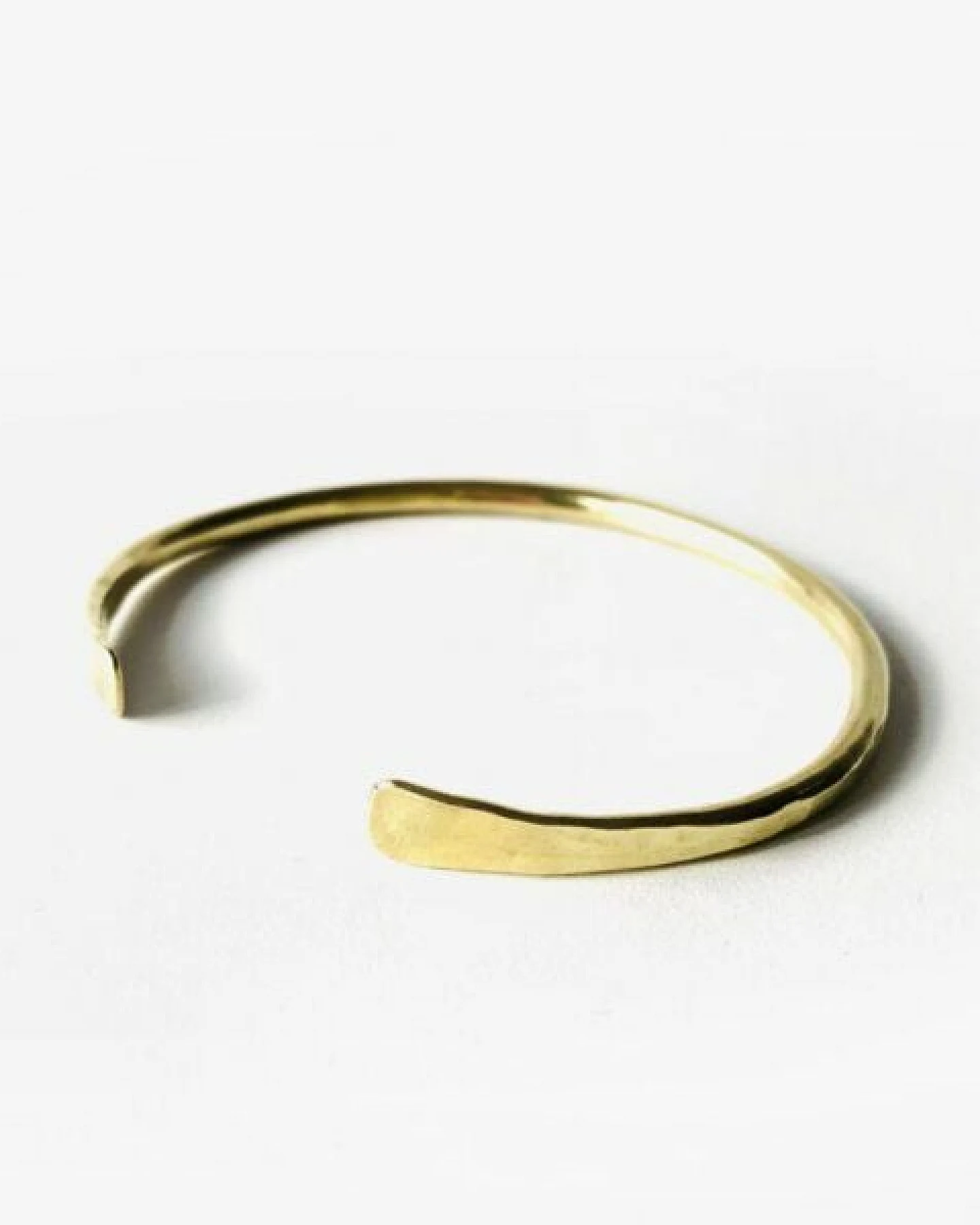 BELLYBIRD Jewellery ARMSPANGE - gehämmert, Messing/Silber/Kupfer – Ansicht 3