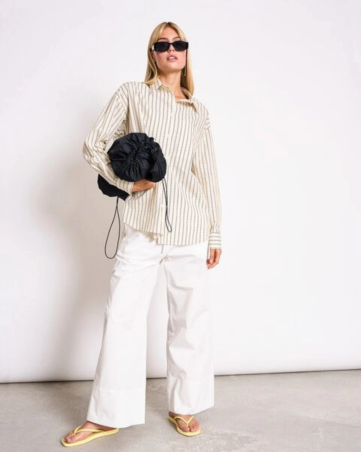 JAN N JUNE Oversized Baumwoll Bluse MAMRO – Ansicht 4