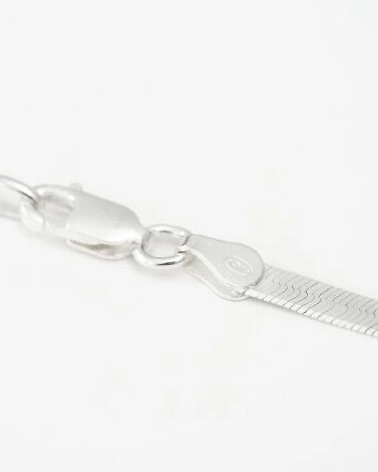 BELLYBIRD Jewellery SCHLANGENARMBAND - 925 Silber/ Silber vergoldet, bewegliches Gliederband – Ansicht 4