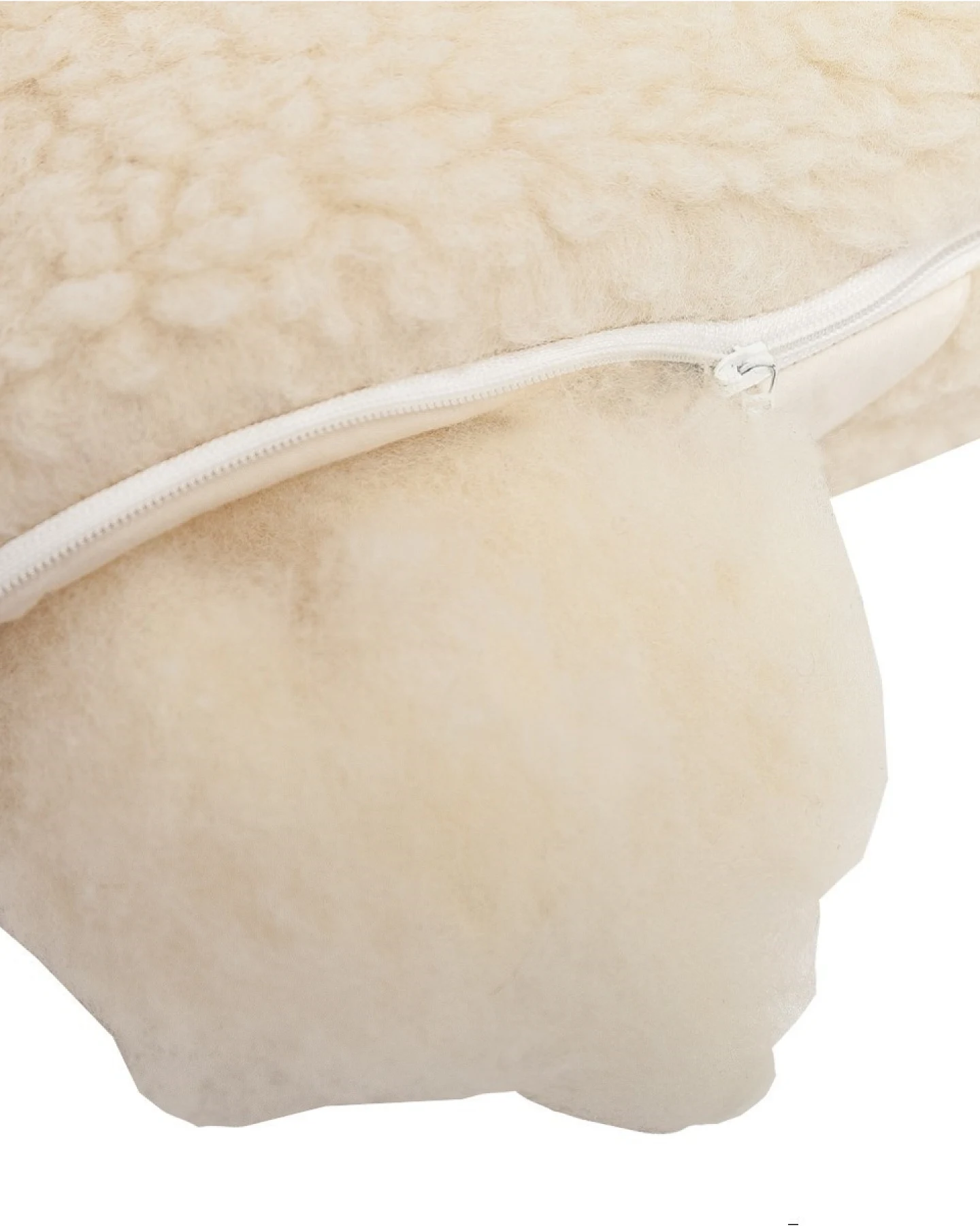 Kopfkissen Bio-Merino-Lammwolle (kbT) Maße 40 x 80 cm – Ansicht 2