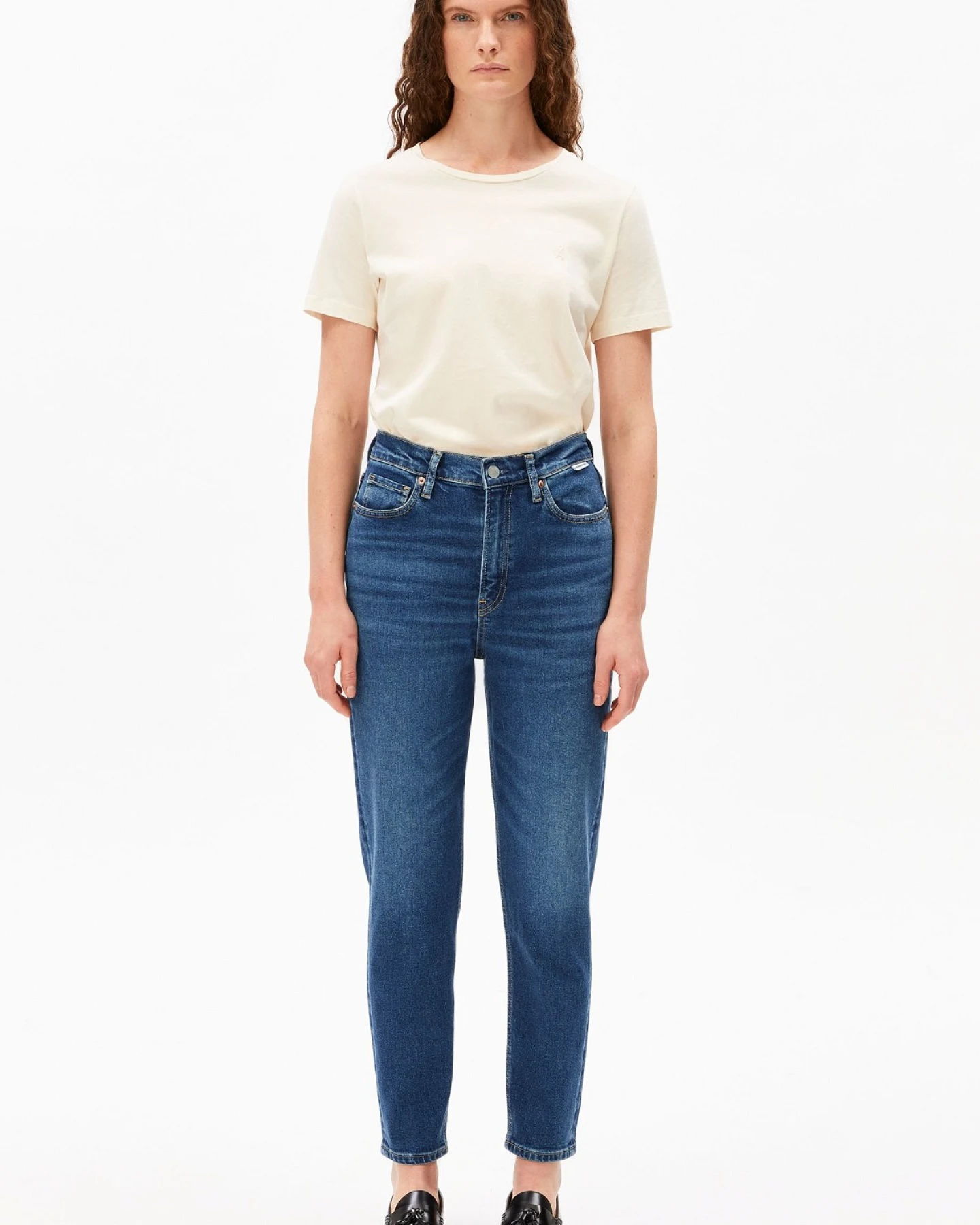 Jeans Mairaa High Waist Mom Carme – Ansicht 3