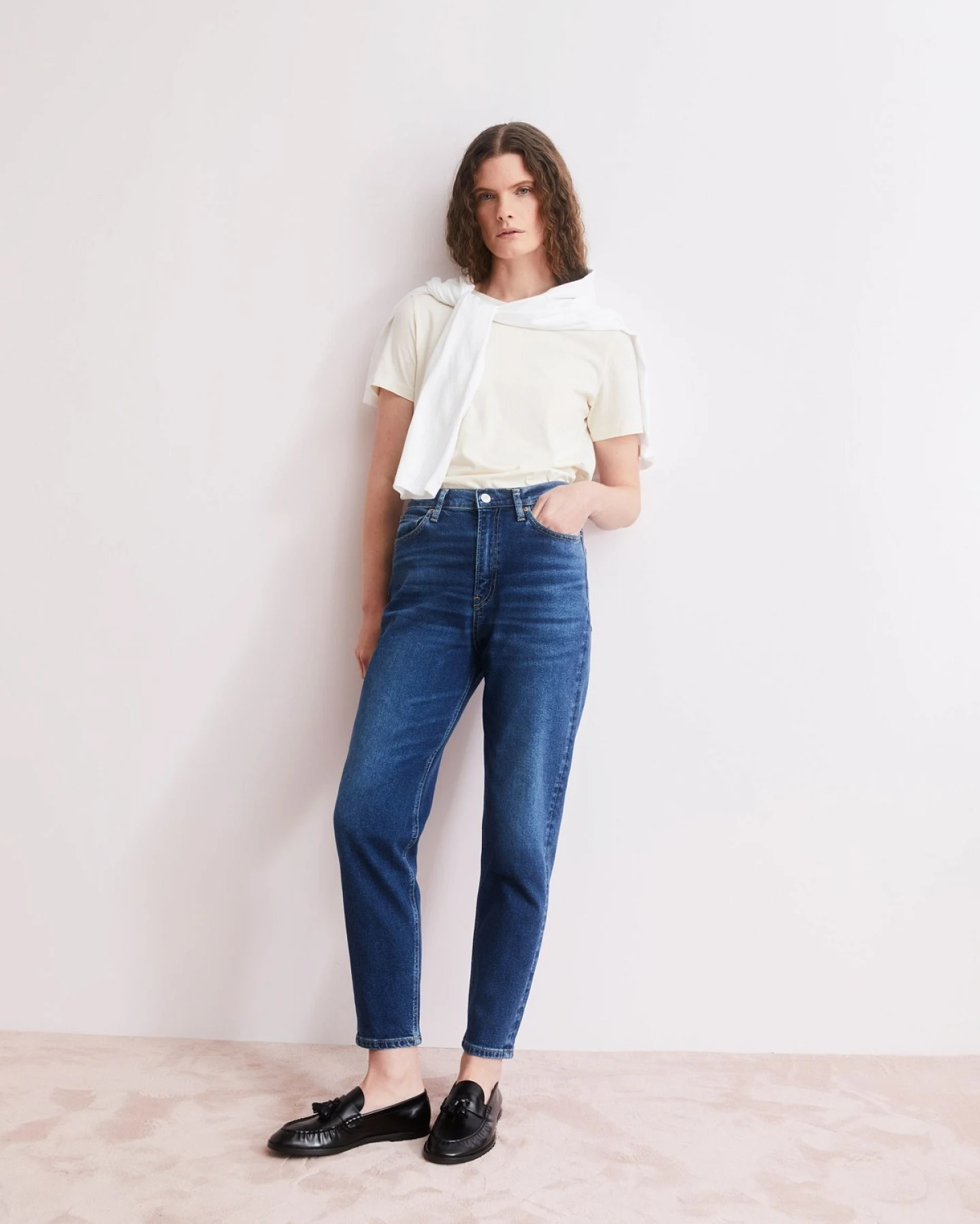 Jeans Mairaa High Waist Mom Carme – Ansicht 5