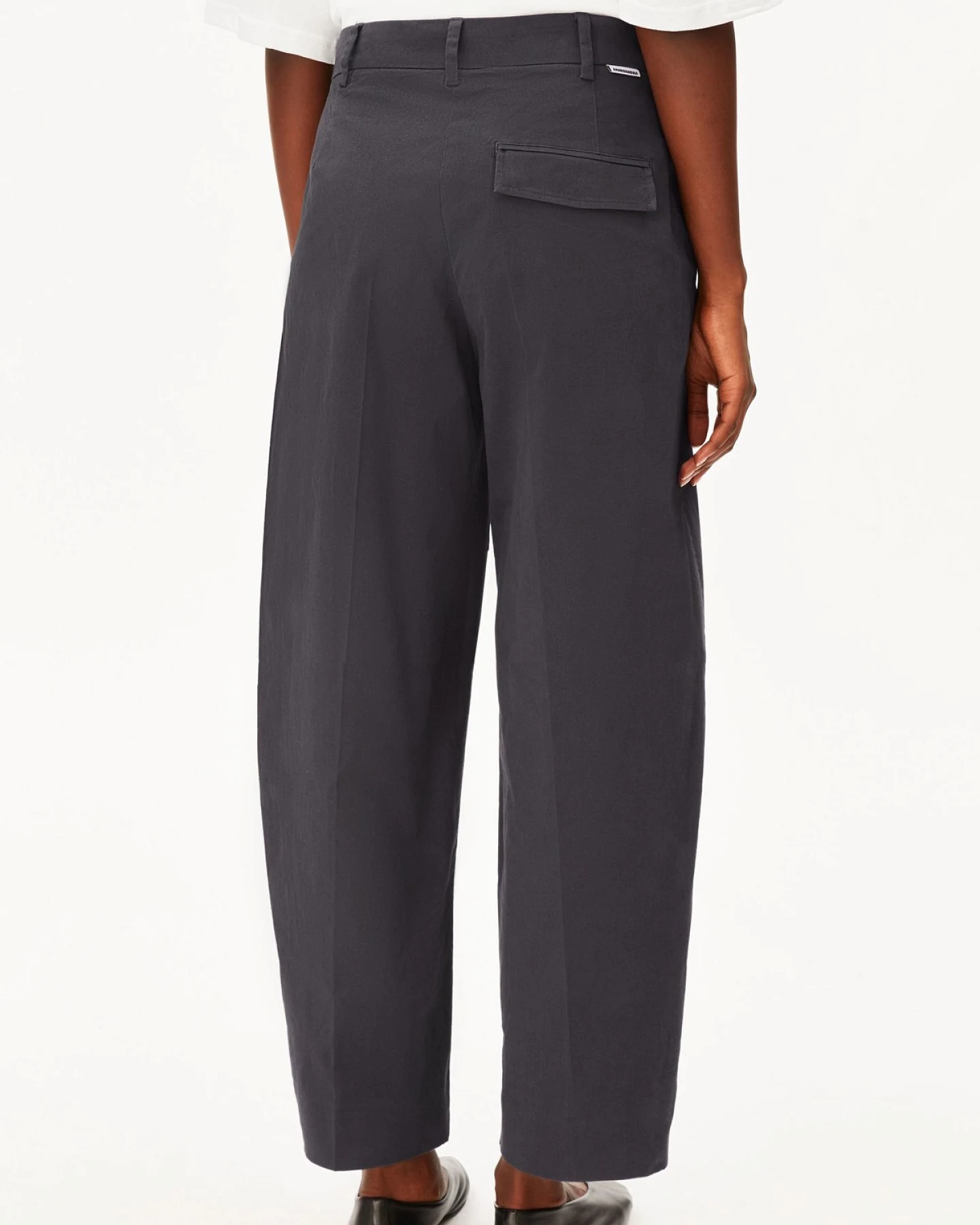 Stoffhose Barrel Leg Twill – Ansicht 2