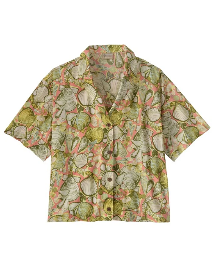 Patagonia - Women's Tidal Threads Shirt - Bluse Gr XS beige