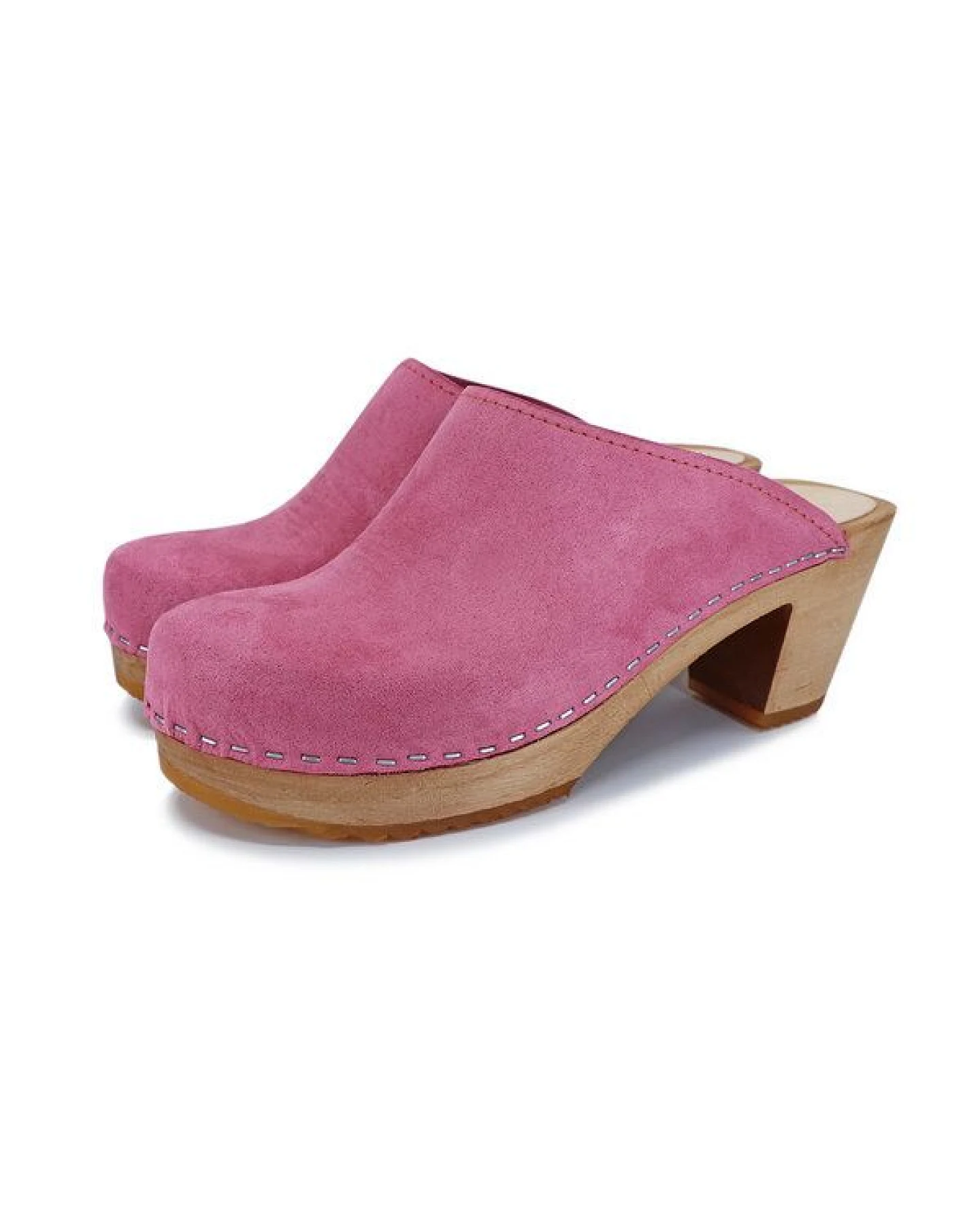 LIV - schwedische Holz Clogs von me&myclogs - high mid heel – Ansicht 2
