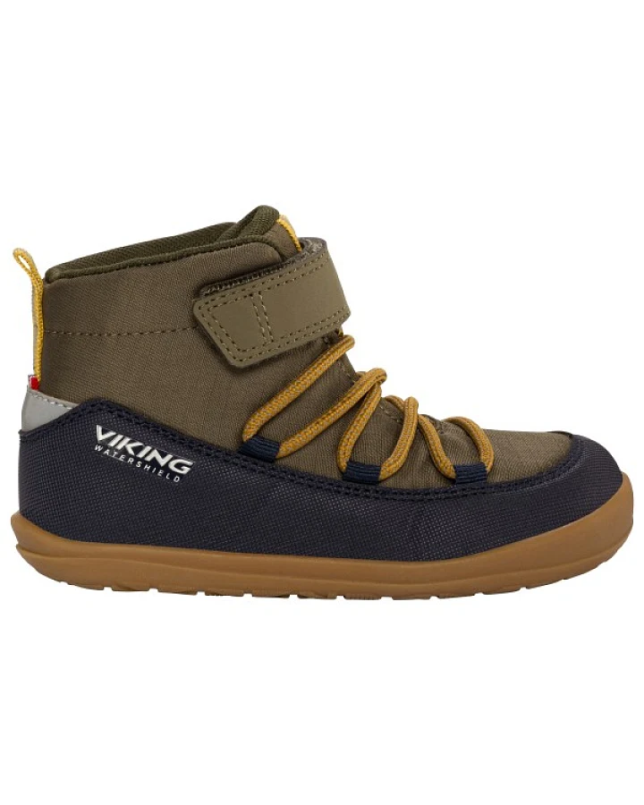 Viking - Kid's Birch Barefoot Mid WP 1V - Barfußschuhe Gr 22 braun