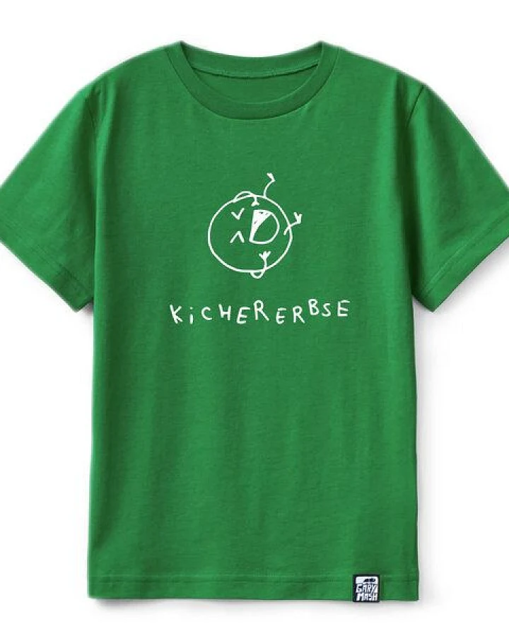 GARY MASH Kinder T-Shirt Kichererbse aus Bio-Baumwolle