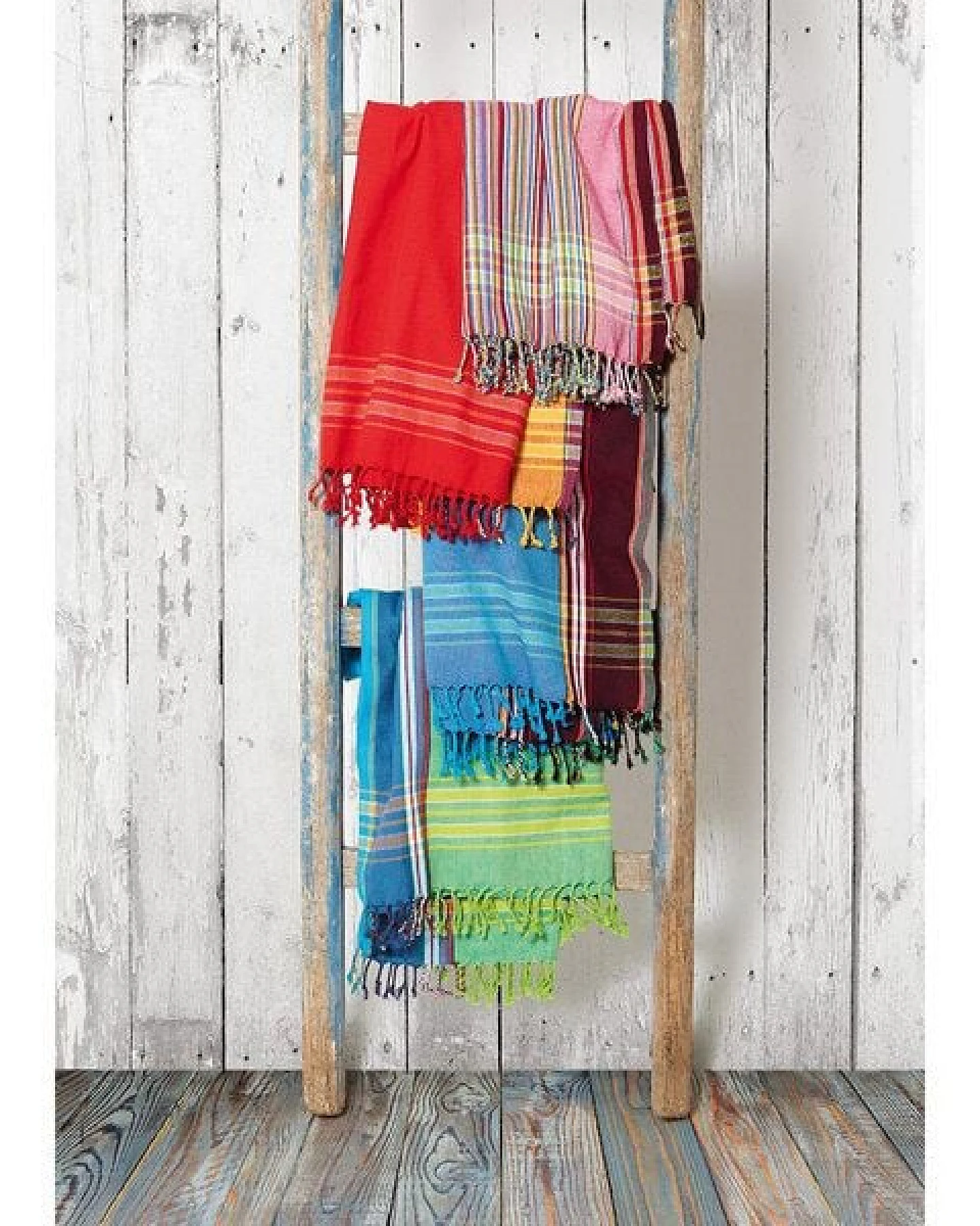 weltPartner Baumwolltuch, Strandtuch, Sarong "Kikoi" – Ansicht 2