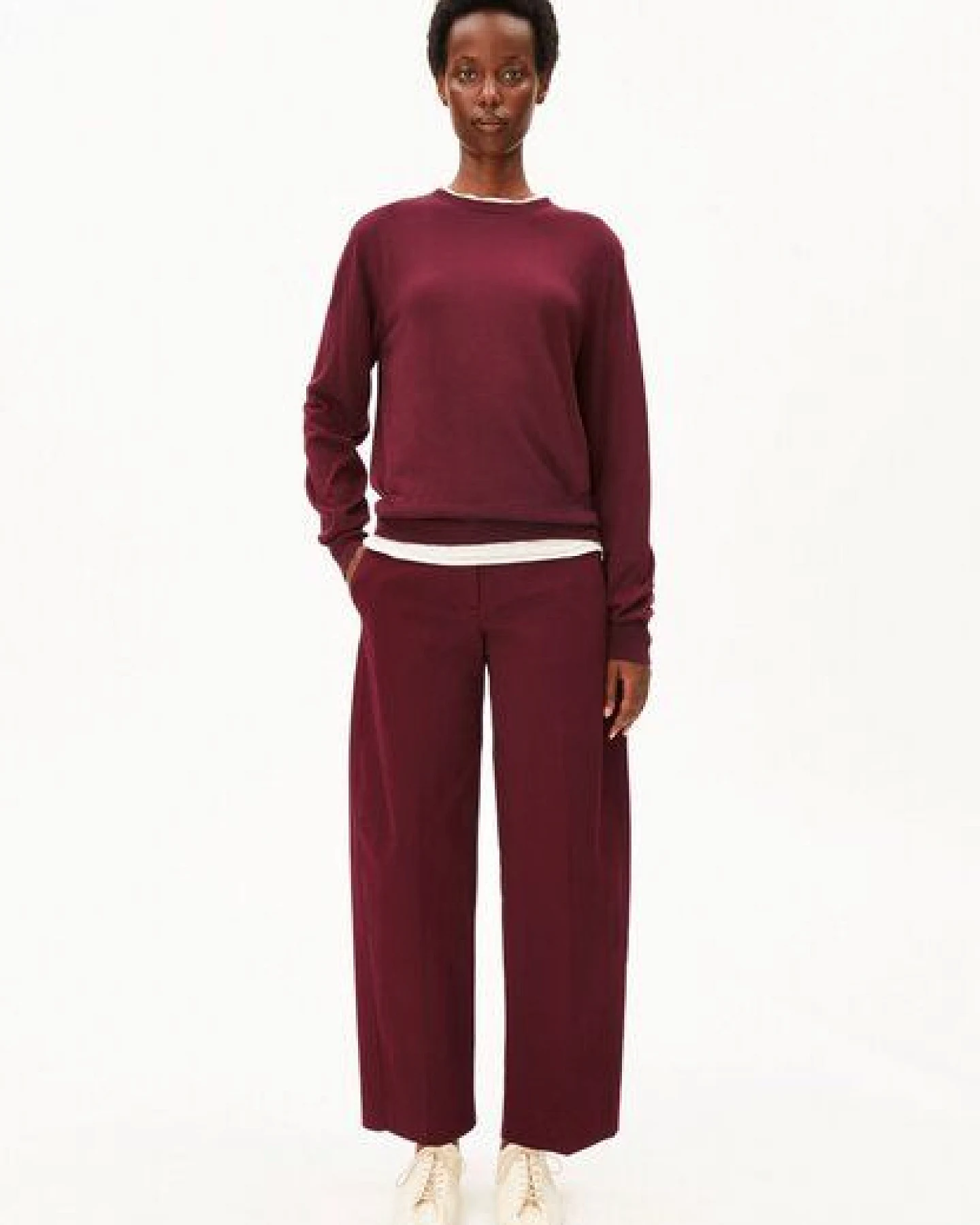 ARMEDANGELS BARREL TWILL Damen Webhose aus Bio-Baumwoll Mix – Ansicht 4