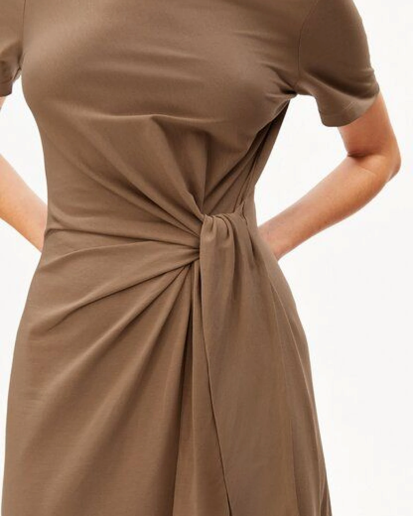 ARMEDANGELS JELTAA Damen Jerseykleid aus Bio-Baumwoll Mix – Ansicht 3
