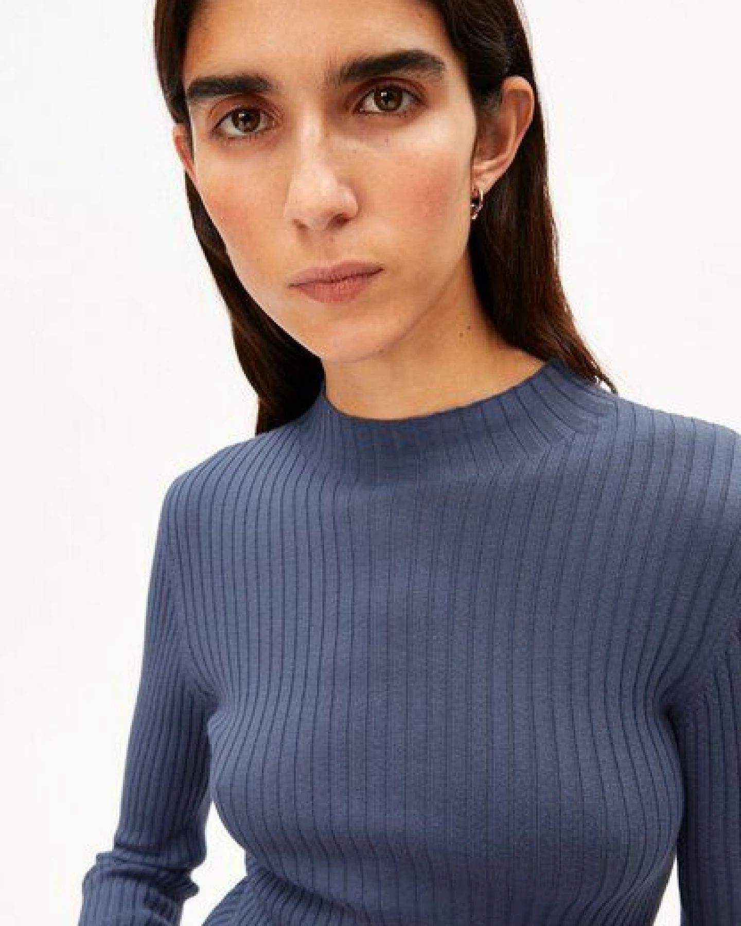 ARMEDANGELS ALAANIA Damen Pullover Slim Fit aus Bio-Baumwolle – Ansicht 3