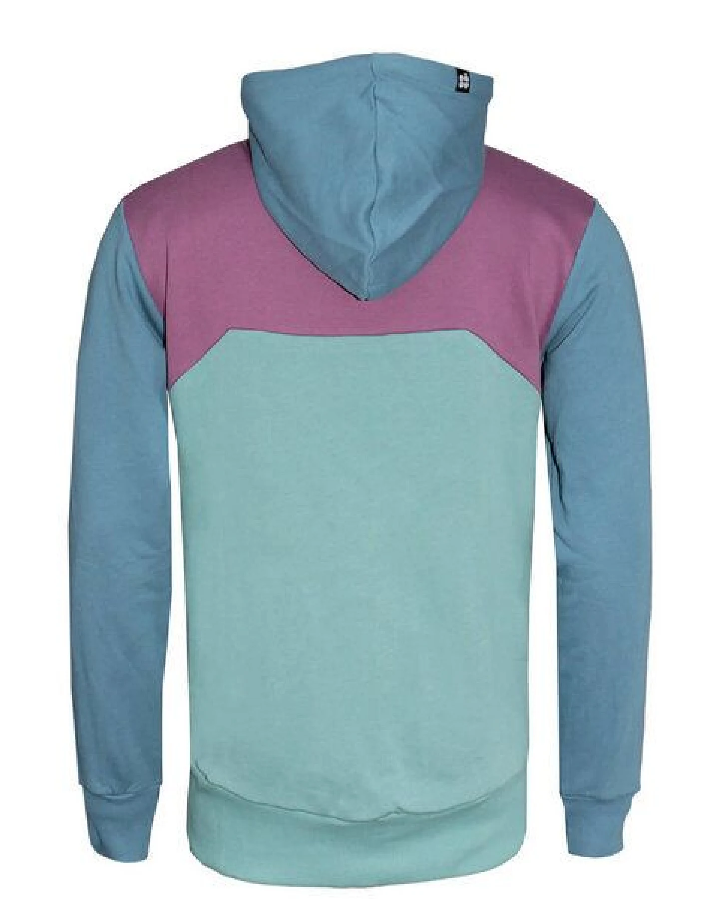 FÄDD Unisex 1/4 Sweatjacke aus Bio-Baumwolle "Troijer VZ Heimat" Grün Blau – Ansicht 3