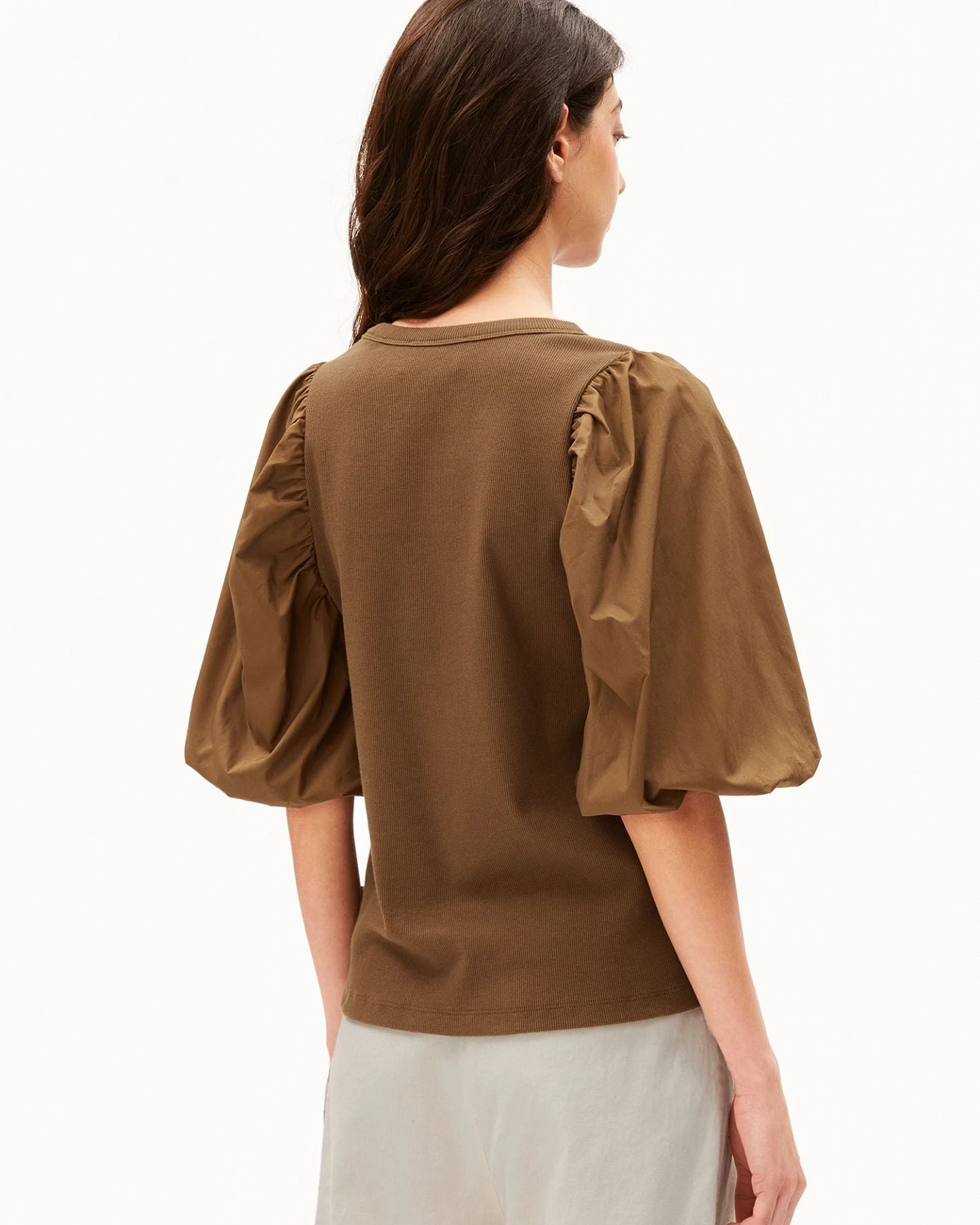 ARMEDANGELS T-Shirt PUFF SLEEVE – Ansicht 3