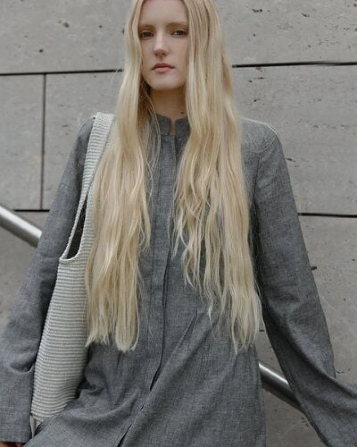 IVA RYCH Puritan Dress aus Leinen I Deadstock