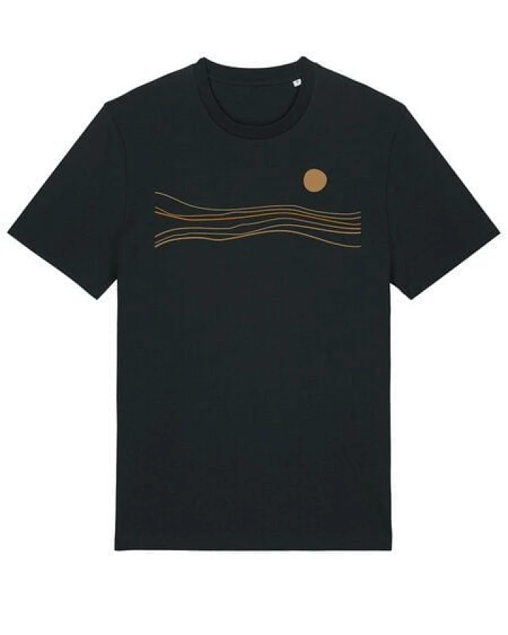 Kultgut Artdesign Biofair- Klassik T-Shirt / Still Sundown