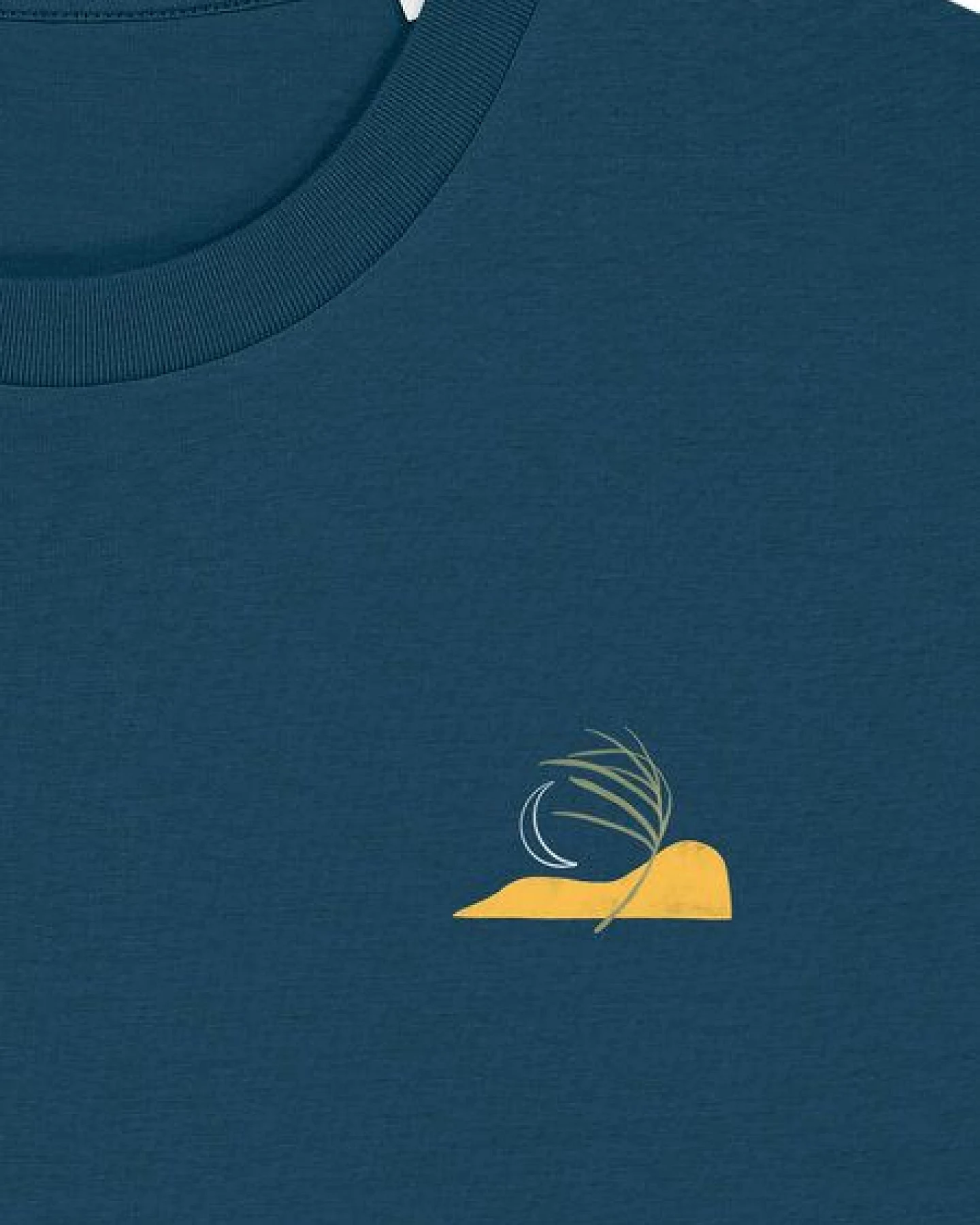 Kultgut Leichtes Sommershirt - Bio-Baumwolle / Little Vintage Landscape – Ansicht 3