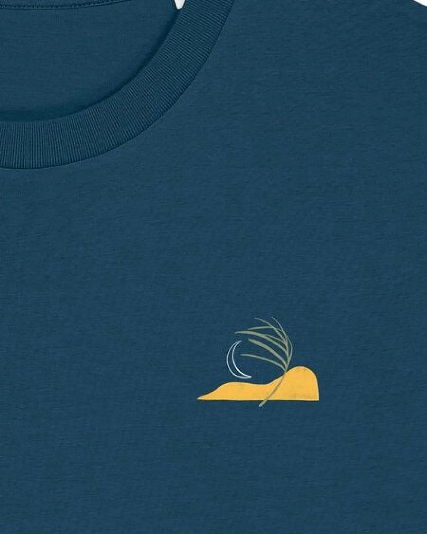 Kultgut Leichtes Sommershirt - Bio-Baumwolle / Little Vintage Landscape – Ansicht 3