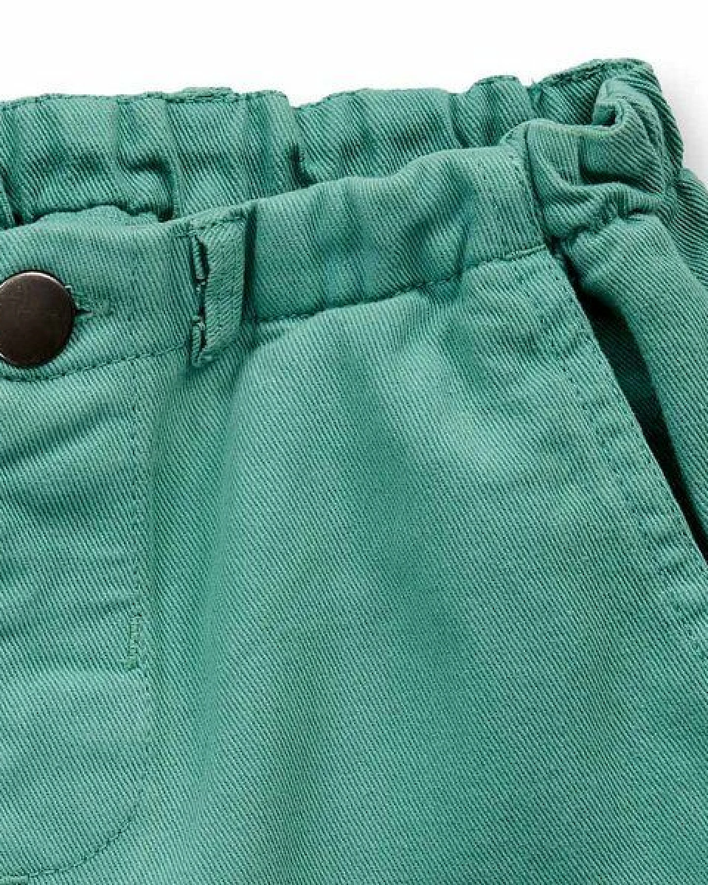 Sense Organics Kinder Shorts in smaragdgrün, Modell ULLI – Ansicht 2