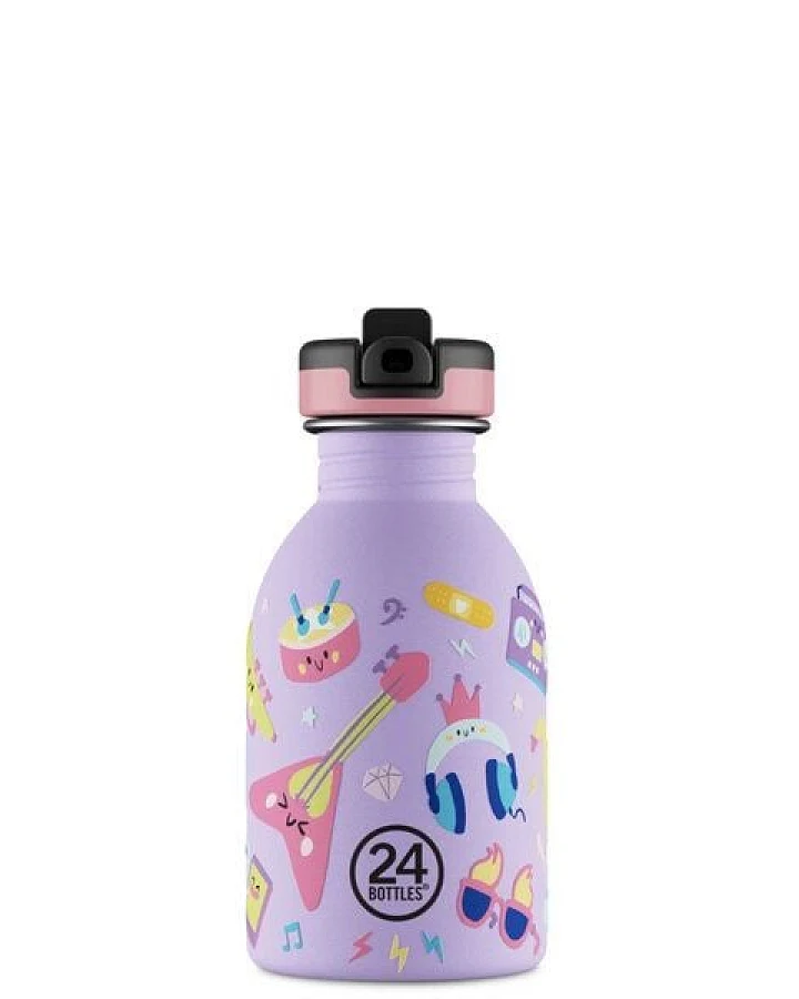 Produktseite: 24bottles 0,25l Edelstahl Trinkflasche für Kids mit Sportverschluss