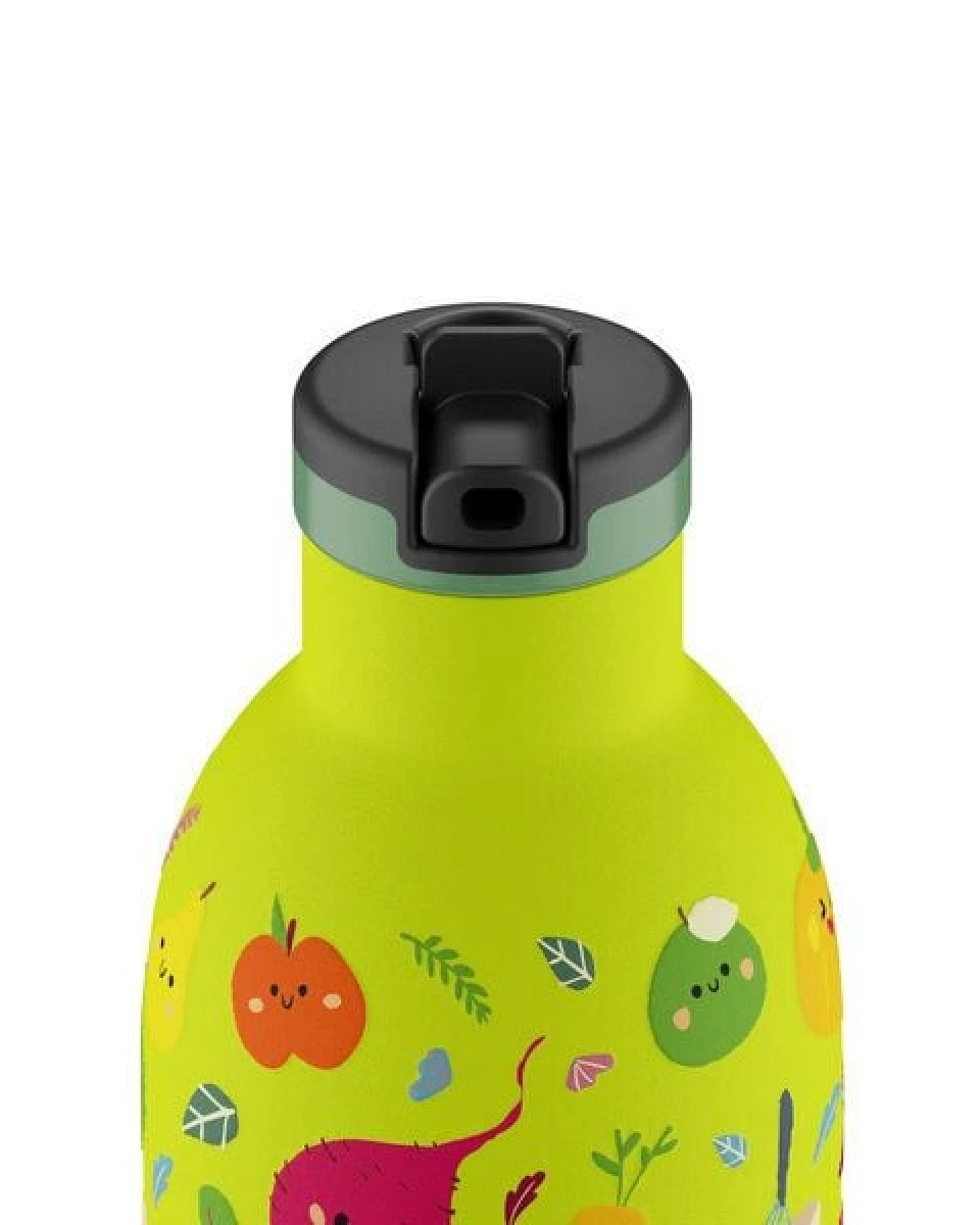 24bottles 0,33l Kids Edelstahl Thermosflasche mit Strohhalm – Ansicht 2
