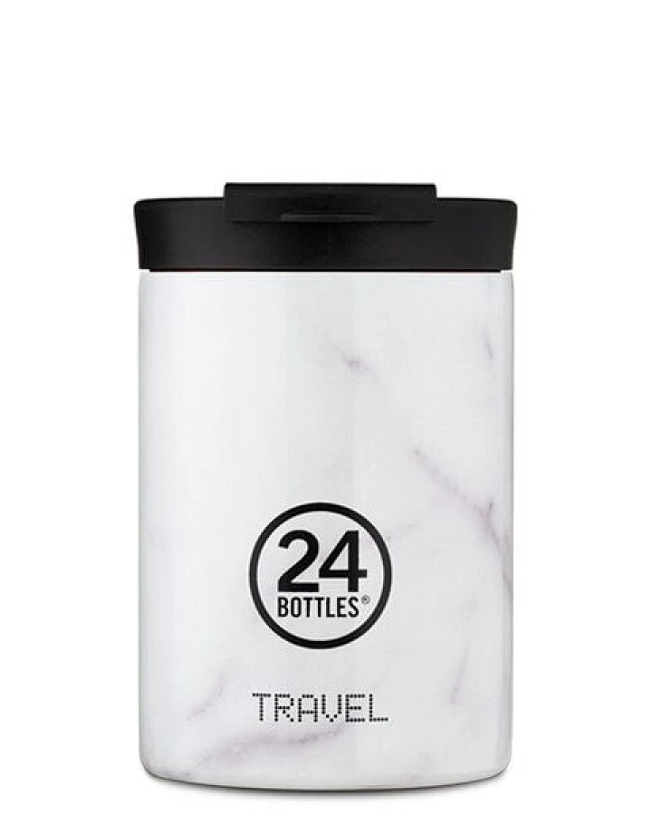 Produktseite: 24bottles 350ml Thermos Reisebecher aus Edelstahl