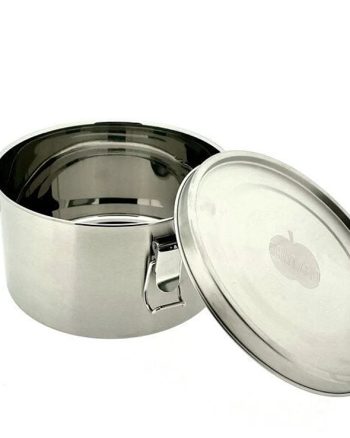 Brotzeit Dichte Edelstahl Lunchbox Click & Bowl, 1800ml