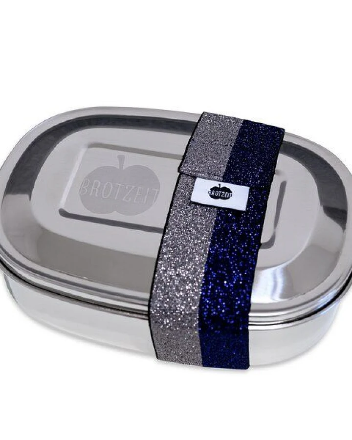 Brotzeit Edelstahl Lunchbox Magic, mit herausnehmbarem Trennsteg