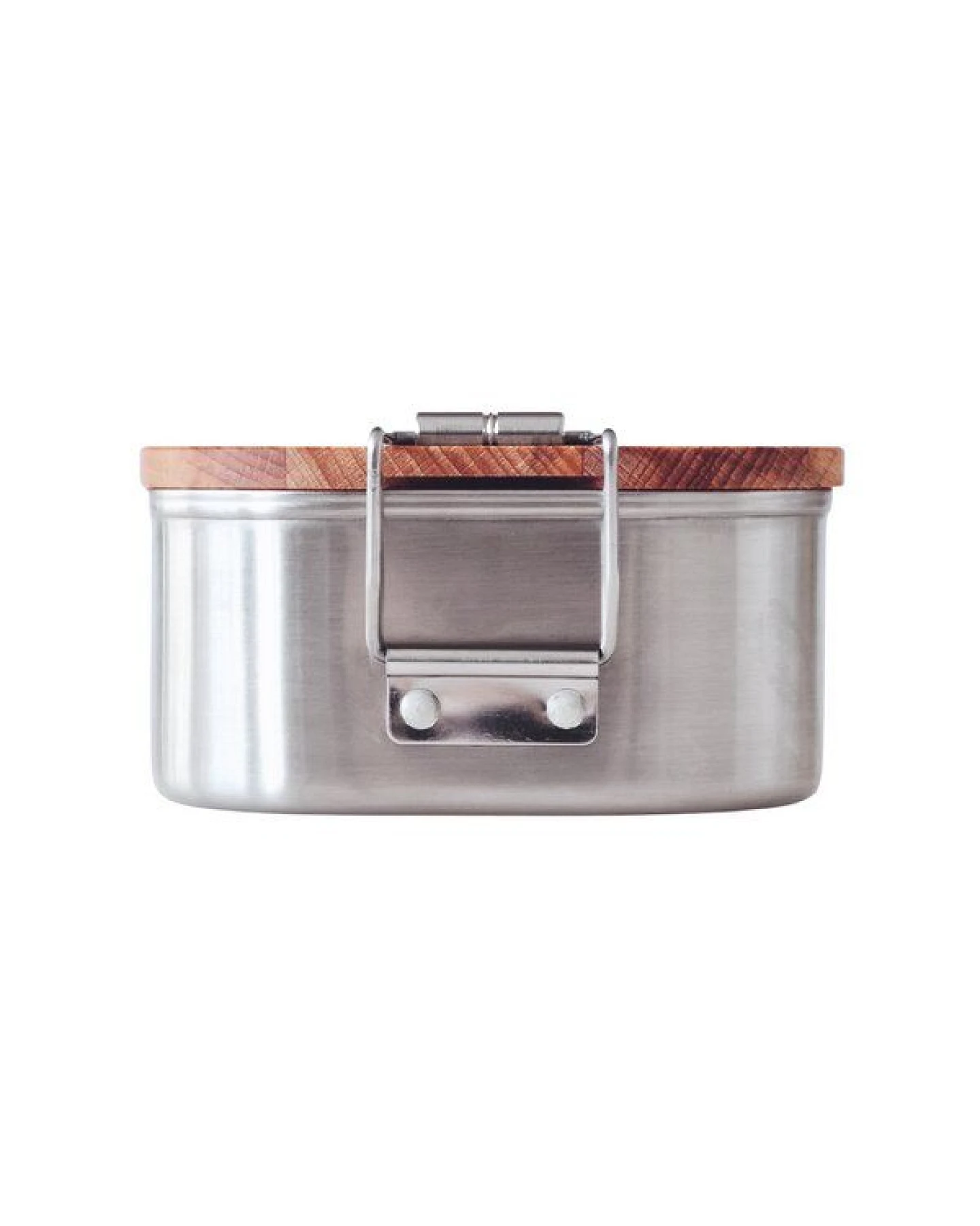 Cameleon Pack EDELSTAHL Lunchbox mit Deckel aus heimischem Buchen Holz – Ansicht 4