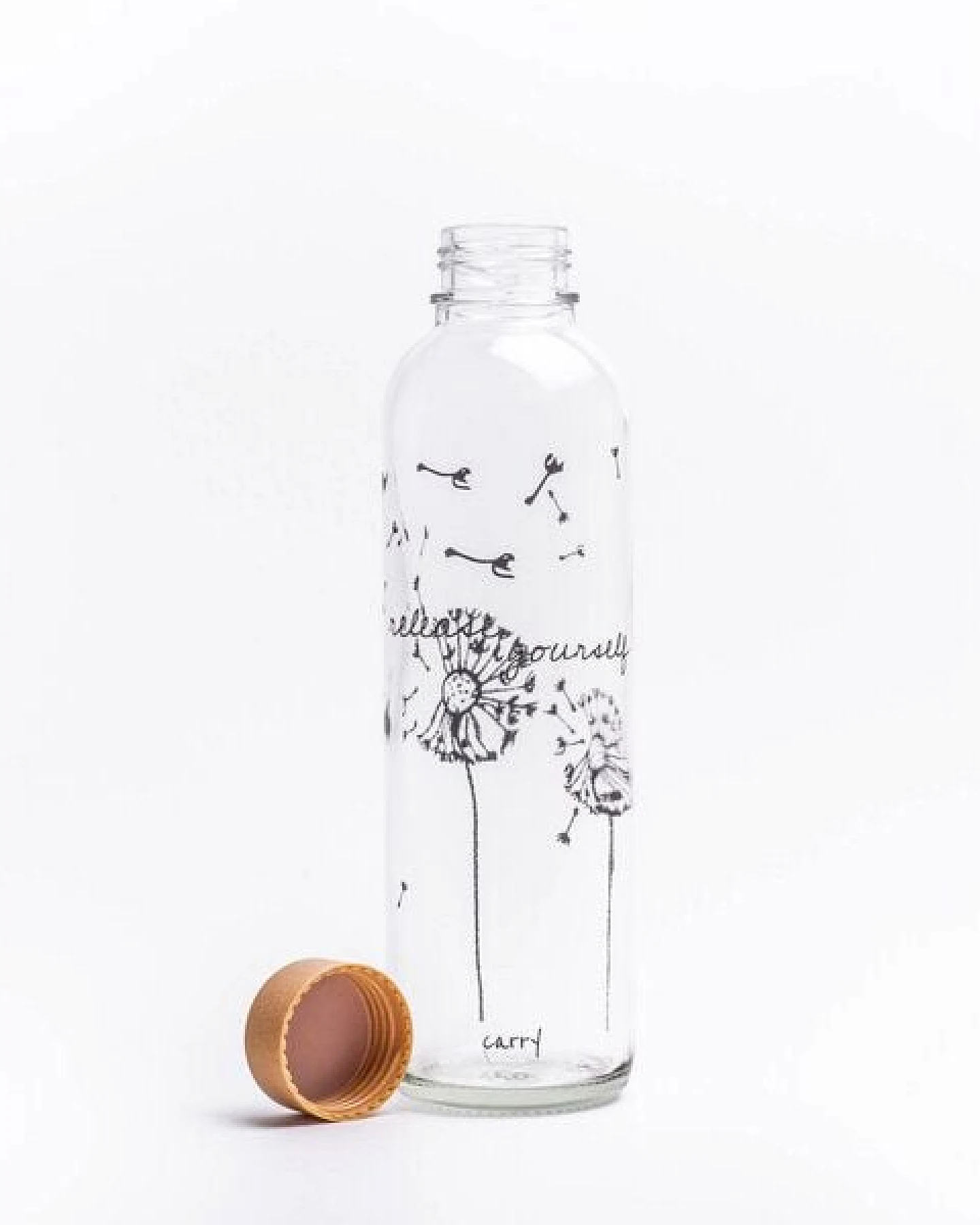 Carry Bottles Glastrinkflasche 0.7l verschiedene Designs – Ansicht 2