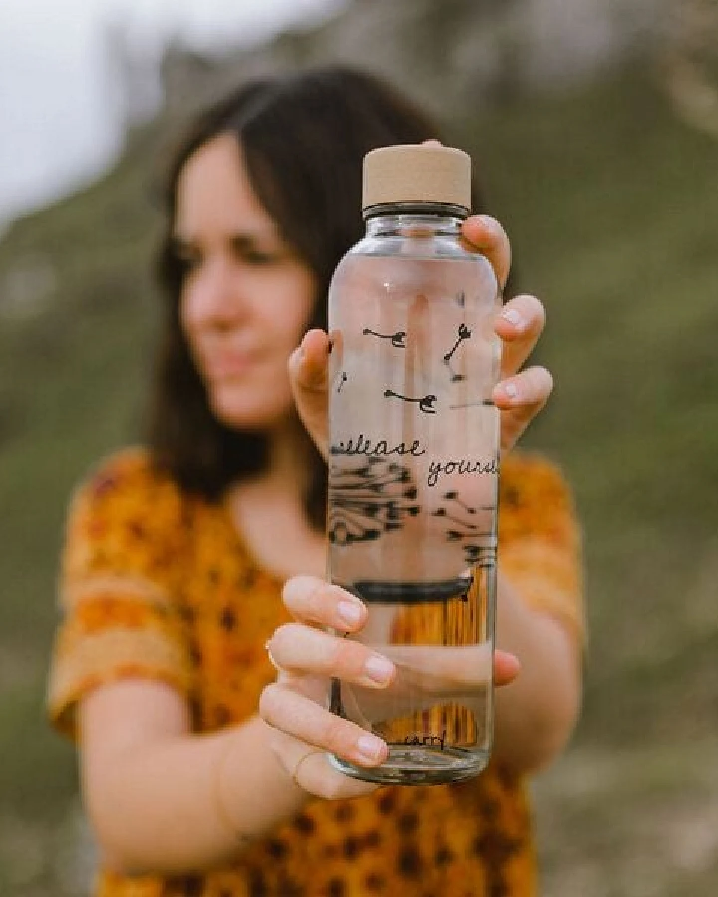 Carry Bottles Glastrinkflasche 0.7l verschiedene Designs – Ansicht 4