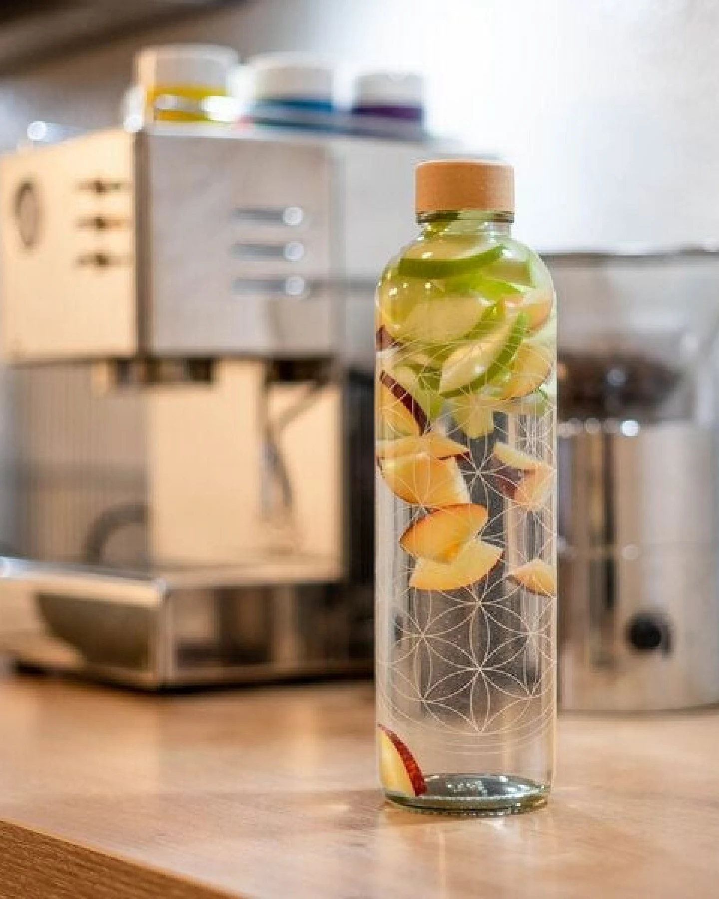 Carry Bottles Glastrinkflasche 1.0l verschiedene Designs – Ansicht 4
