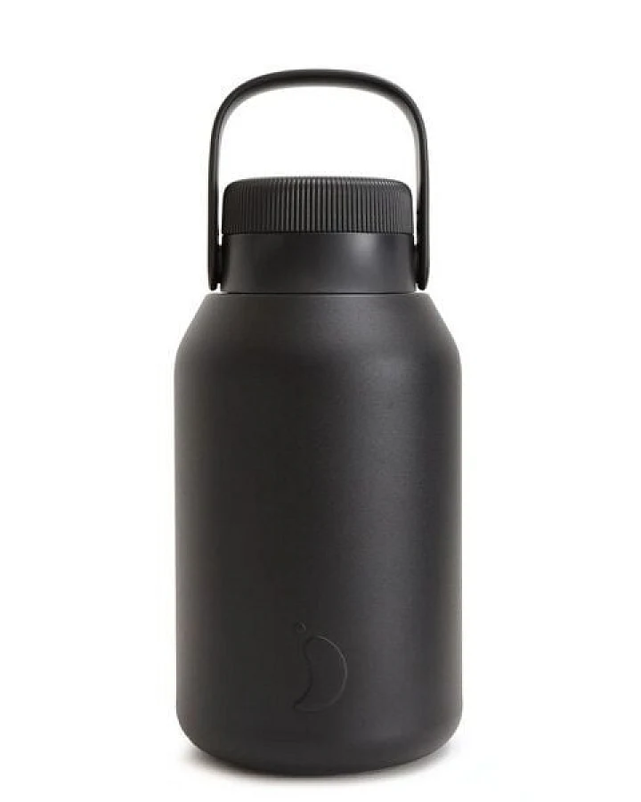 Chilly's Big Mouth Trinkflasche isoliert, aus Edelstahl