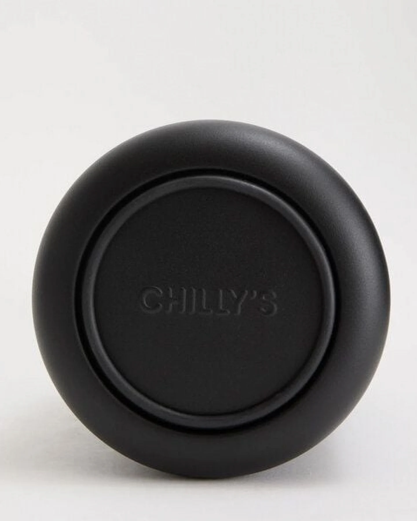Chilly's Big Mouth Trinkflasche isoliert, aus Edelstahl – Ansicht 4